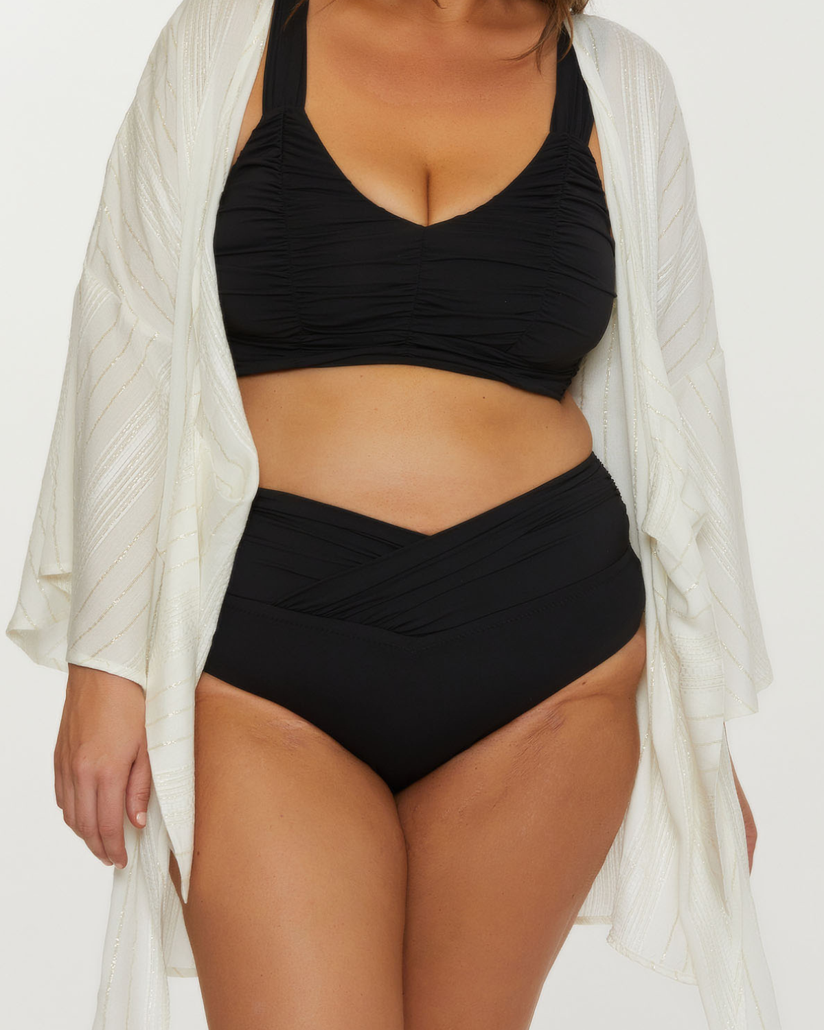Becca ETC by Rebecca Virtue Radiance Plus Size Cover Up Tunic - 6113857