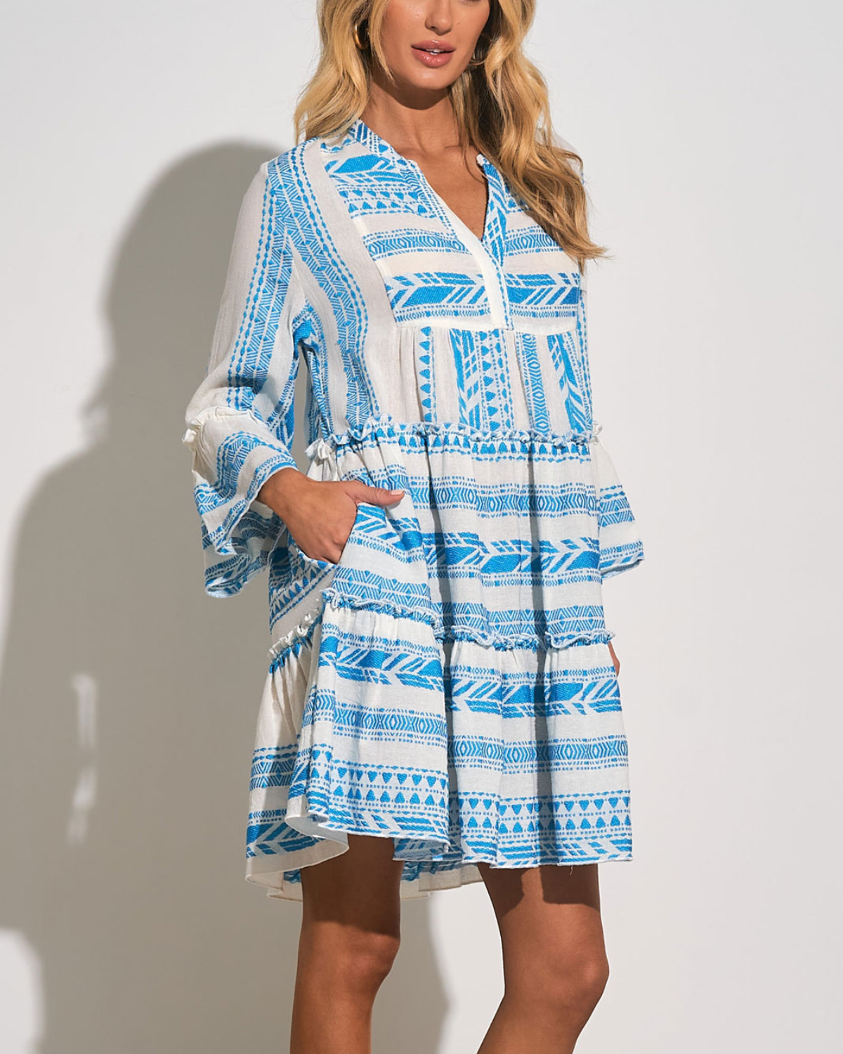 2024 Elan 3/4 Sleeve Dress - CNE5570