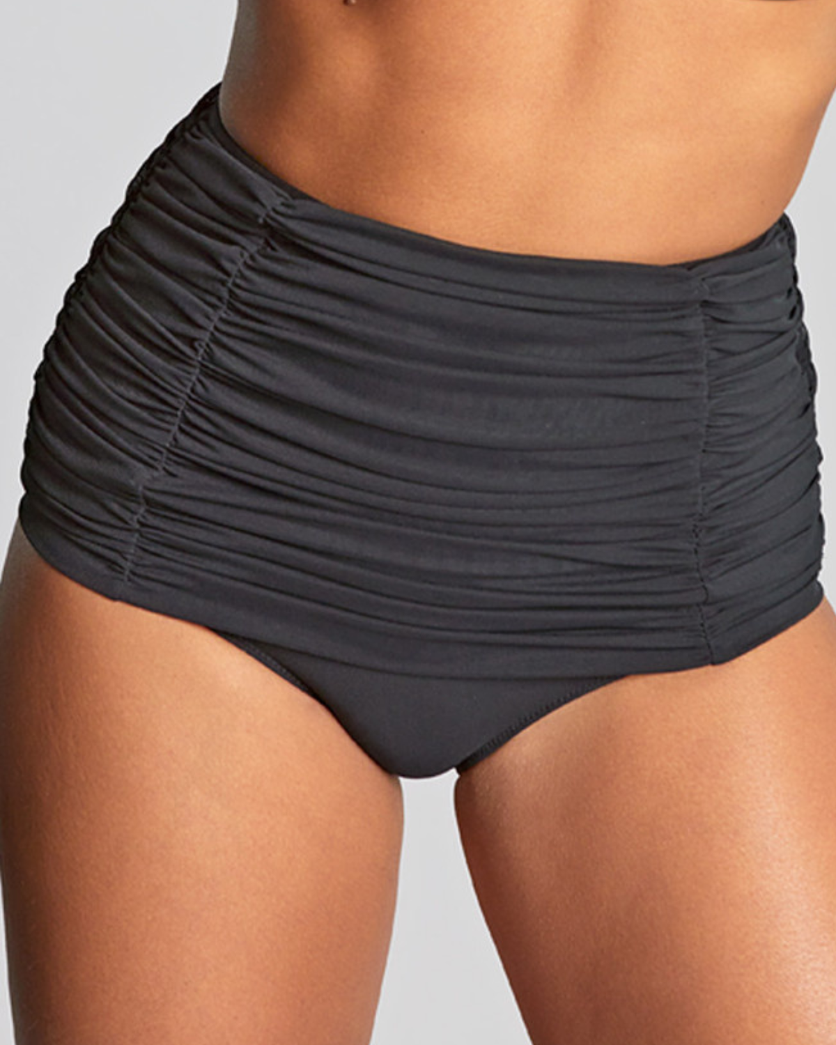 2025 Panache Swimwear Solids High Waist Bikini Bottom - SW1969