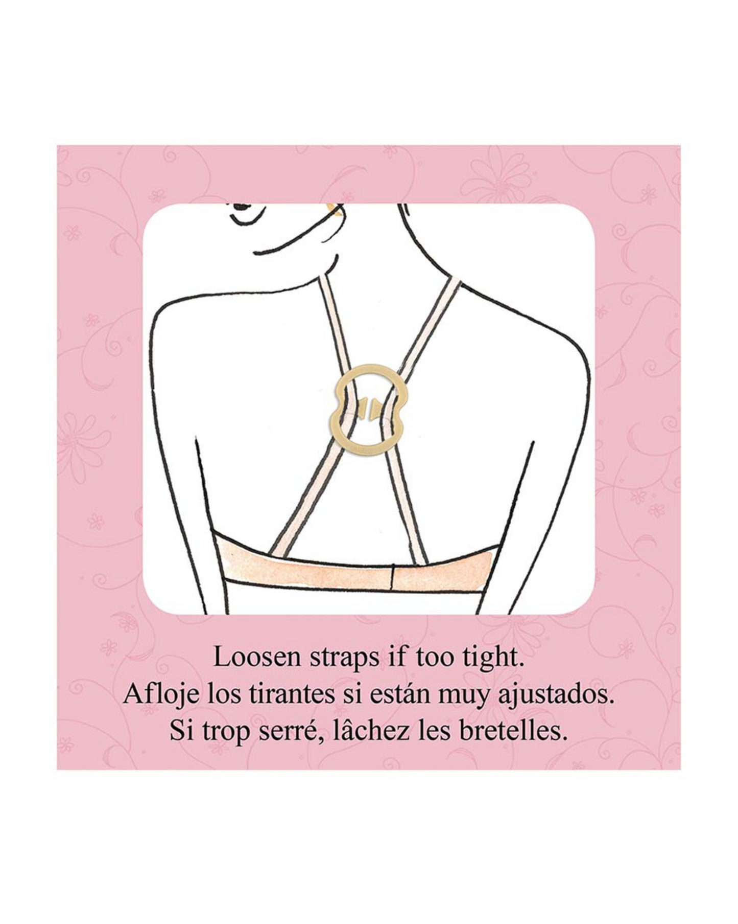 Braza Converter Clip - 3 PC - Assorted - 44021