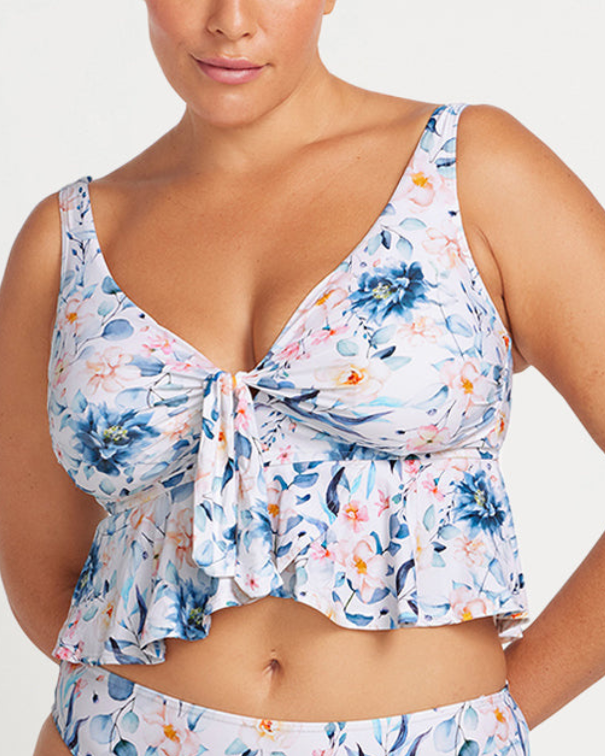 2025 Artesands Cordelia Rubens Midriff Bikini Top - At3023co