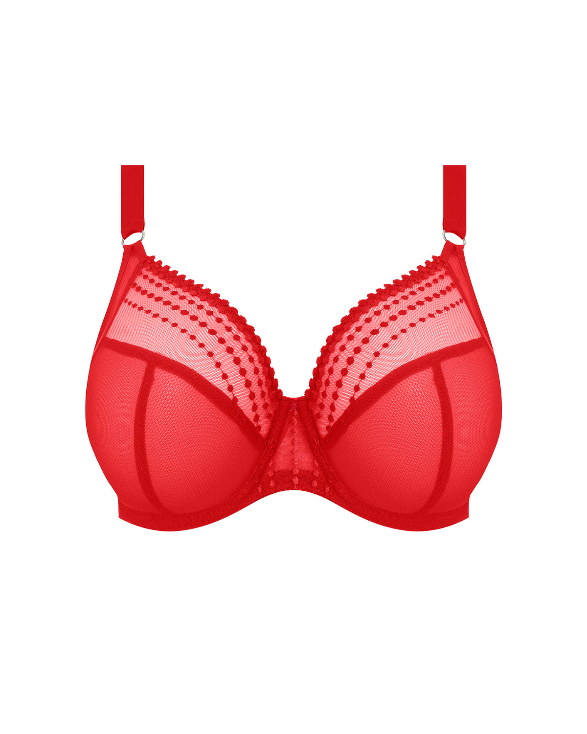 Elomi Matilda Plunge Underwire Bra (More colors available) - 8900 - Haute Red