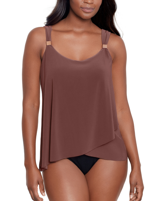 Miraclesuit Solids Dazzle Tankini Top (More Colors Available) - 6516626
