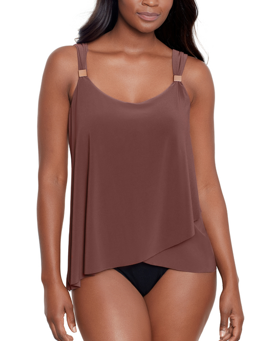 2024 Miraclesuit Solids Dazzle Tankini Top - 6516626