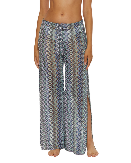 Becca by Rebecca Virtue Sundown Knit Split Cover Up Pant - 9050571