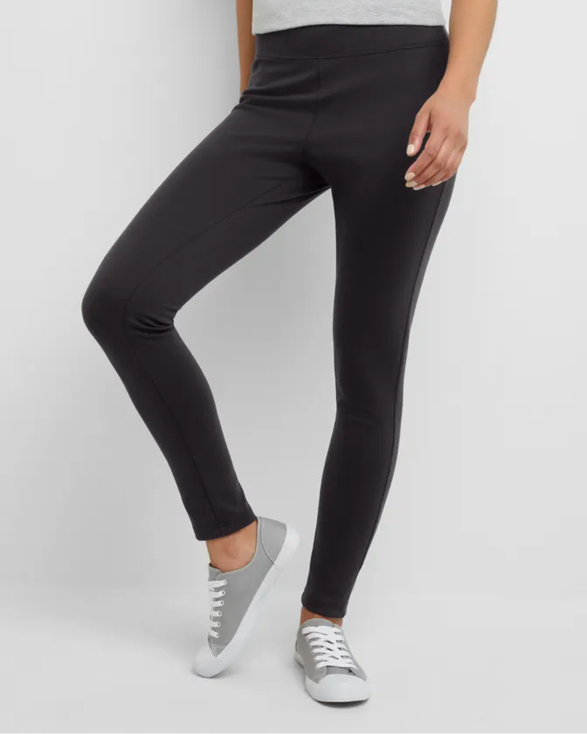 Hanes Originals Women's Ponte Leggings - Og133 - Black (Final Sale, Cannot Be Returned or Exchanged)