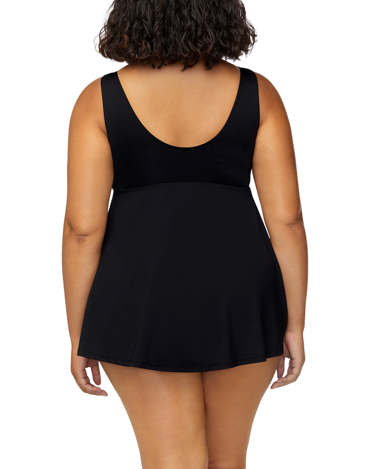 2025 Leilani Plus Solids Magnolia Underwire Swimdress- N850077