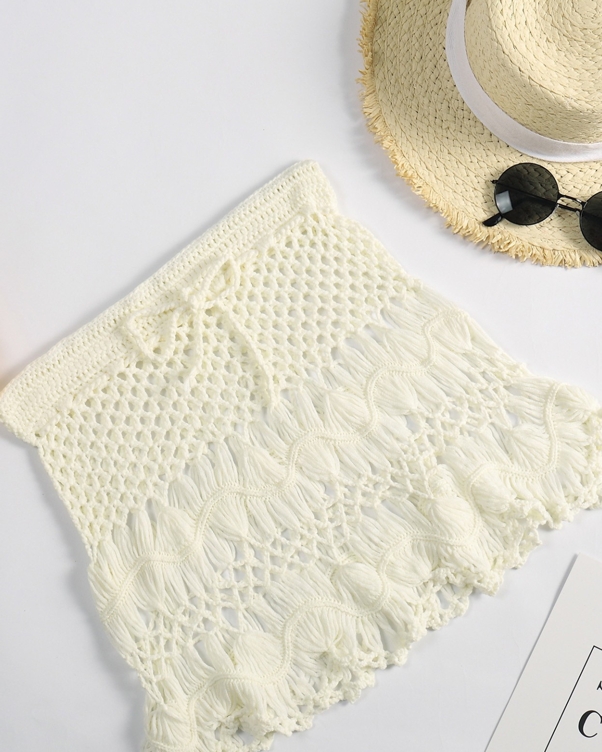 2025 Charmo Crochet Cover Up Skirt - Al9741
