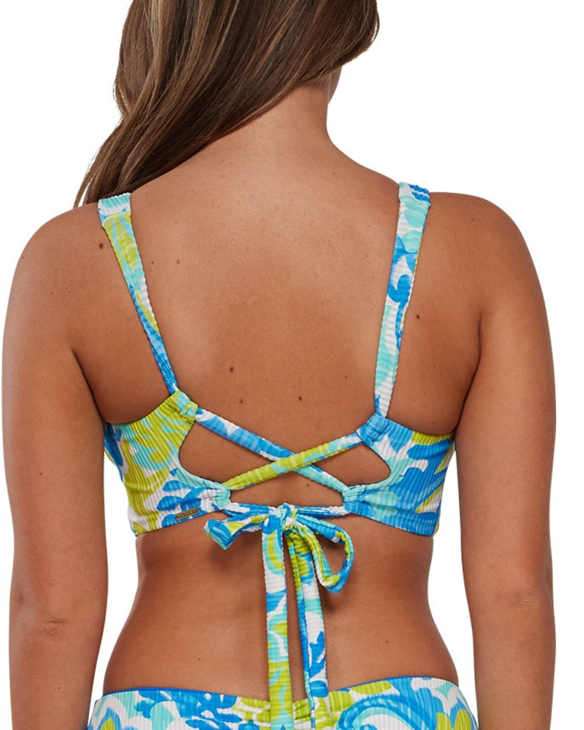 2025 Sunsets Sandbar Rib Ocean Muse Elsie D+ Underwire Bikini Top - 523