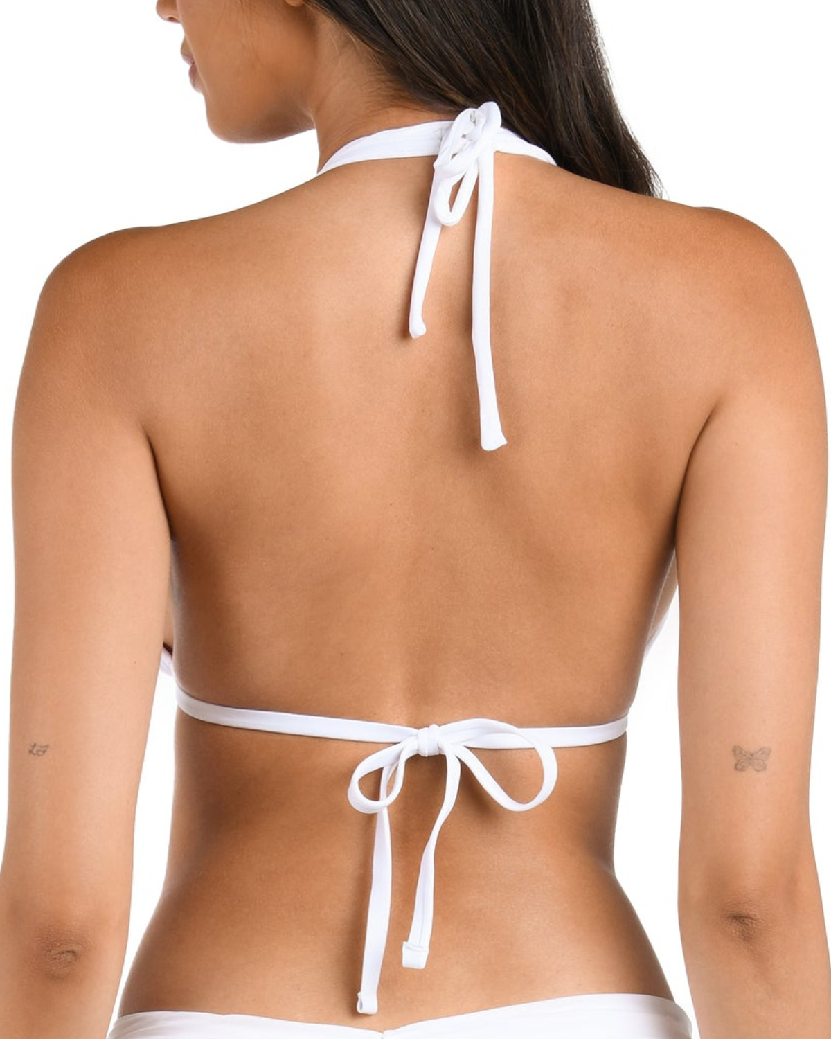 2025 La Blanca Island Goddess Halter Triangle Top (More colors available) - LB0IG80
