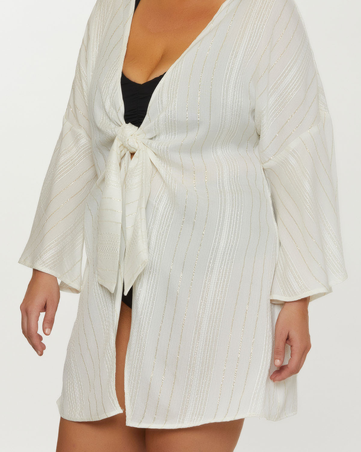 Becca ETC by Rebecca Virtue Radiance Plus Size Cover Up Tunic - 6113857