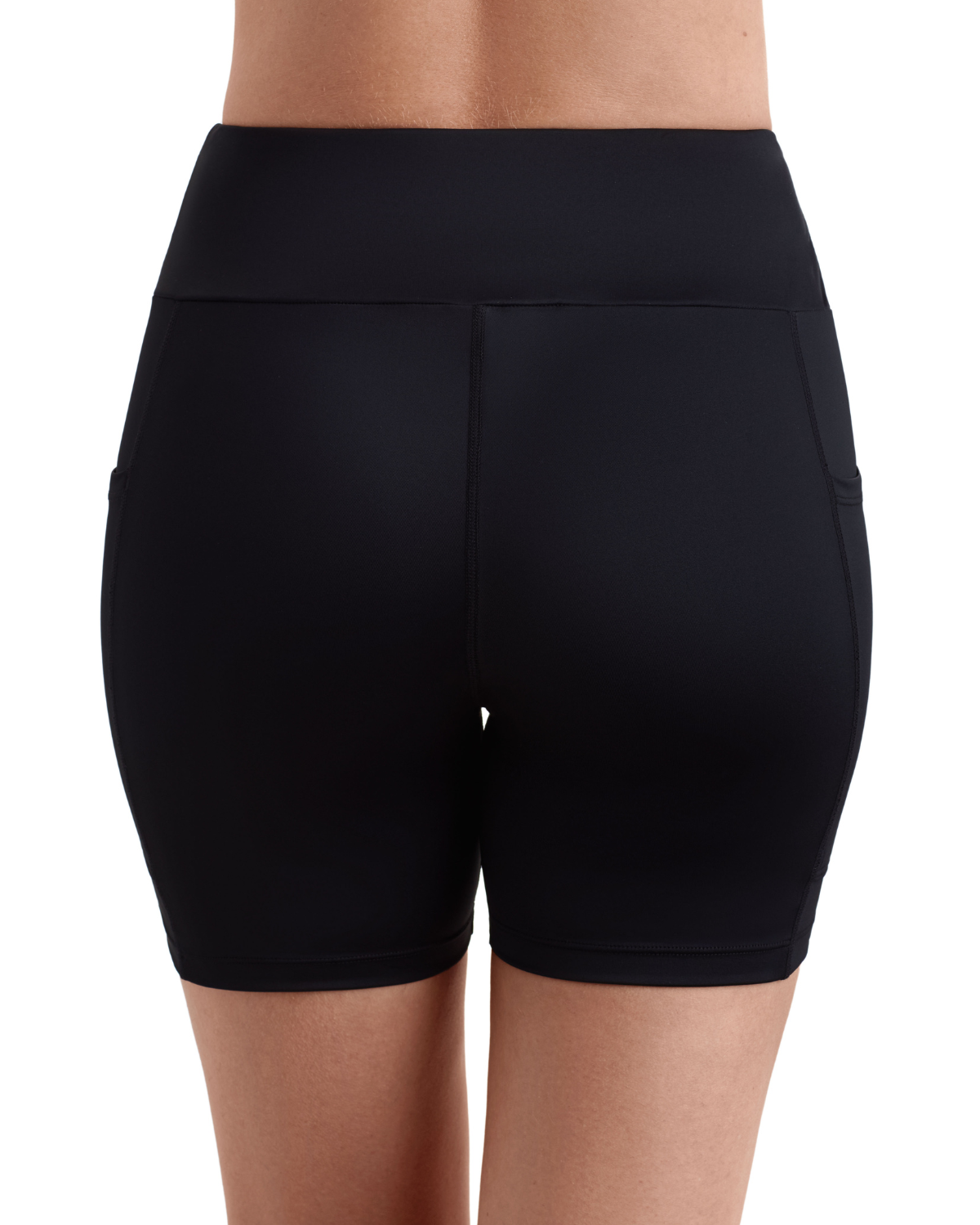 Shape Solver Yoga Waist Midi Swim Short Swim Bottom - 7103842