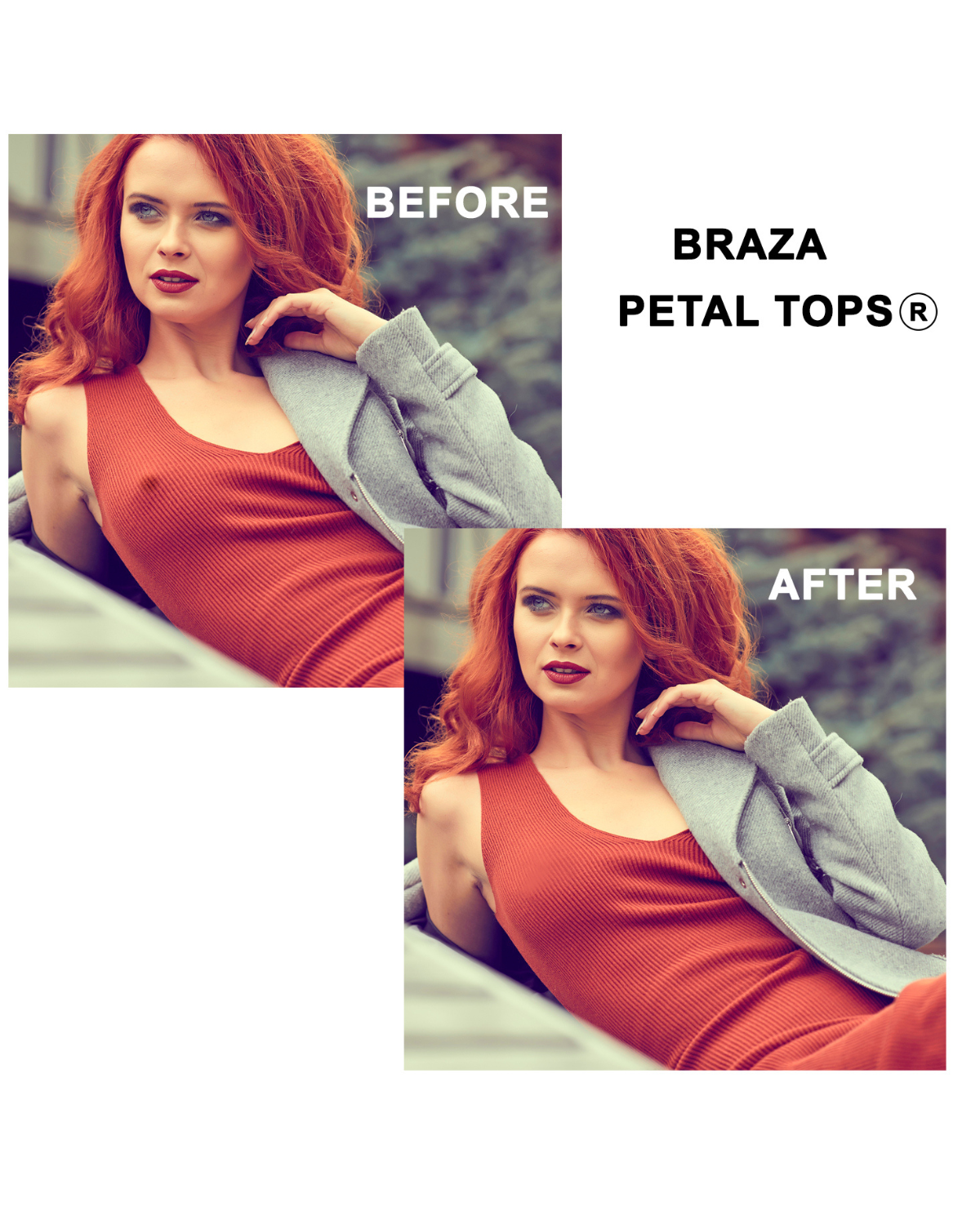 Braza Disposable Petal Top Nipple Covers - 5 Pairs - Beige - 11400