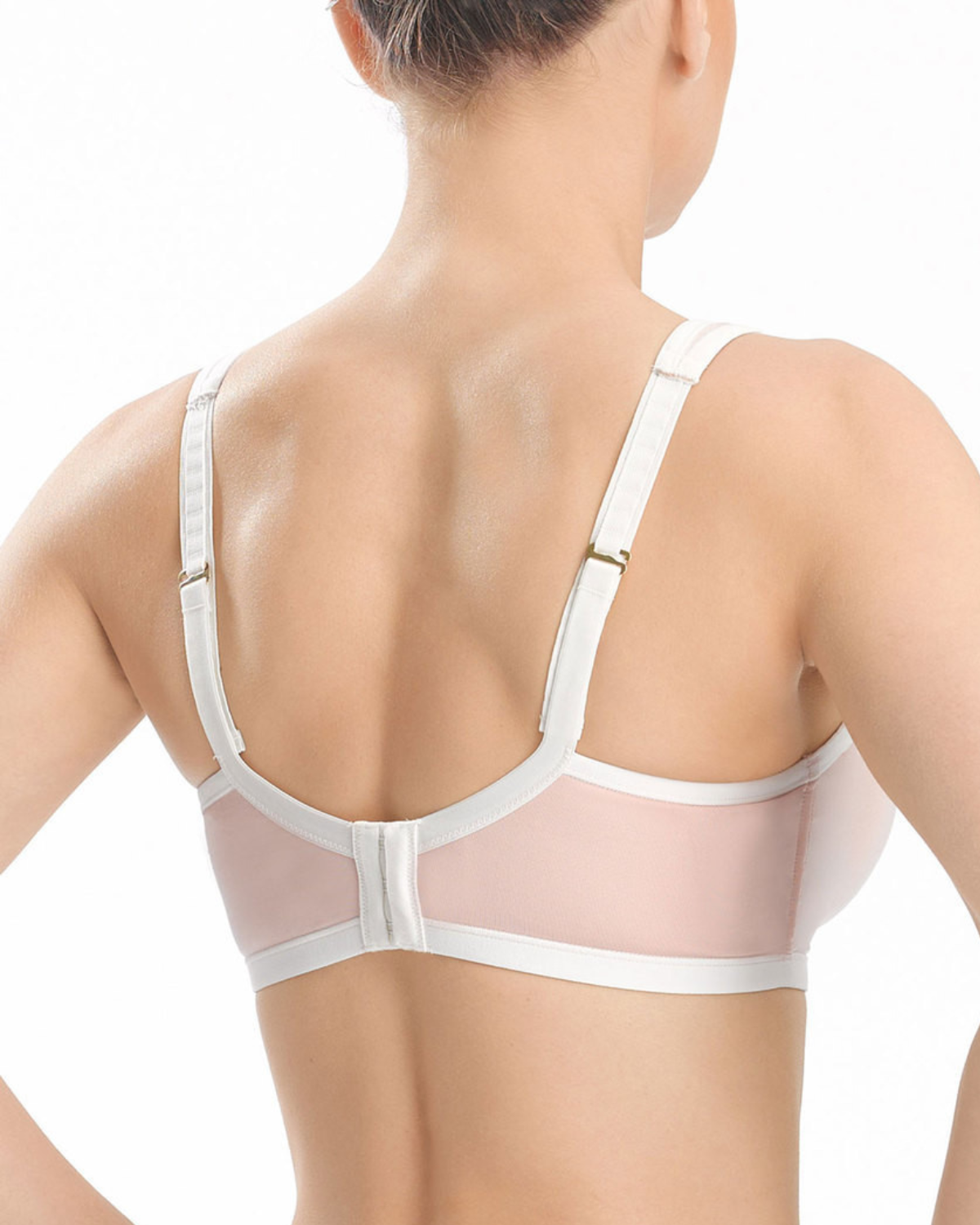 Natori Yogi Contour Convertible Sports Bra (More colors available) - 731050 - Light Mocha / Ivory