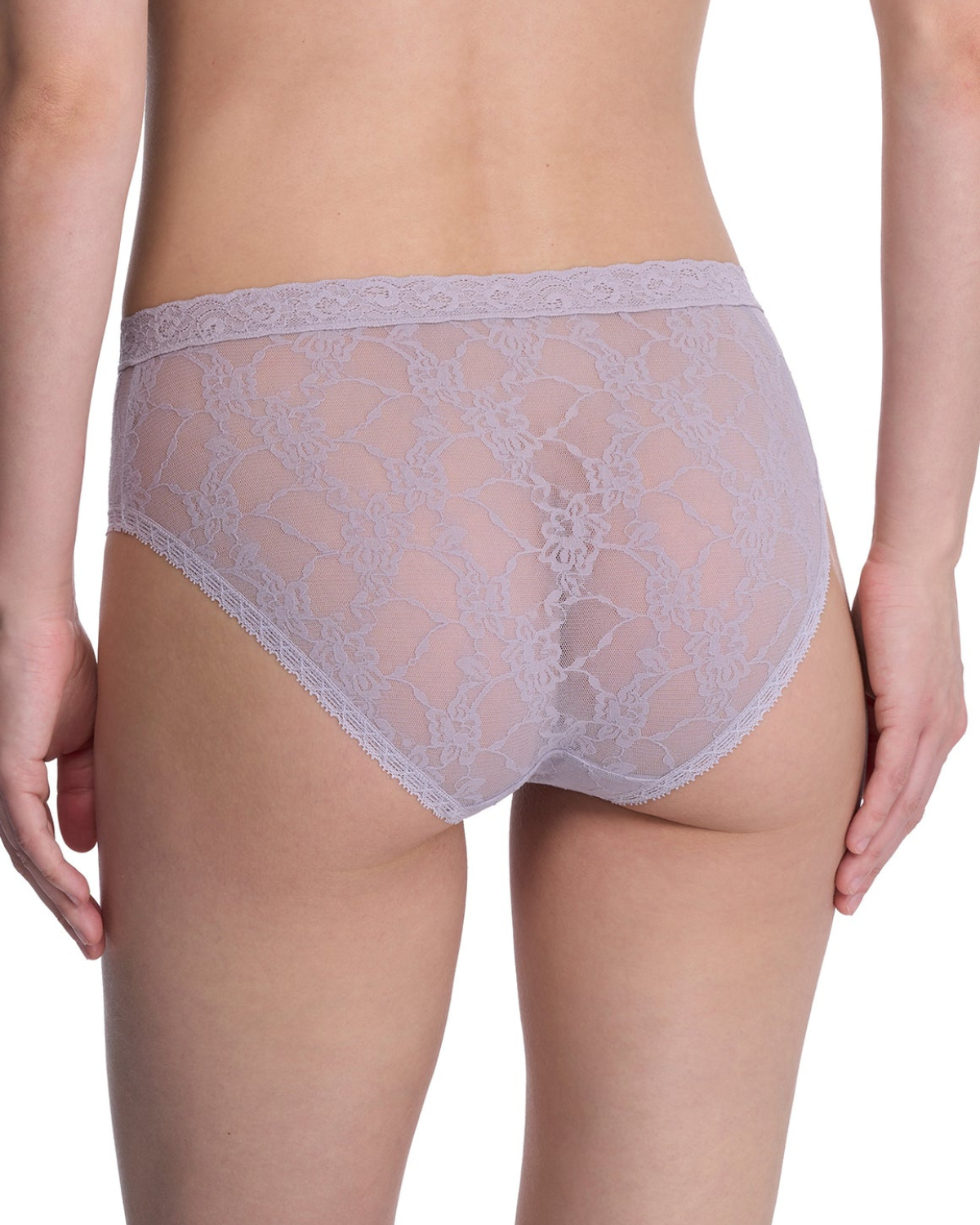 Natori Bliss Allure One-Size Lace Girl Brief - 776303 - Grey Lilac