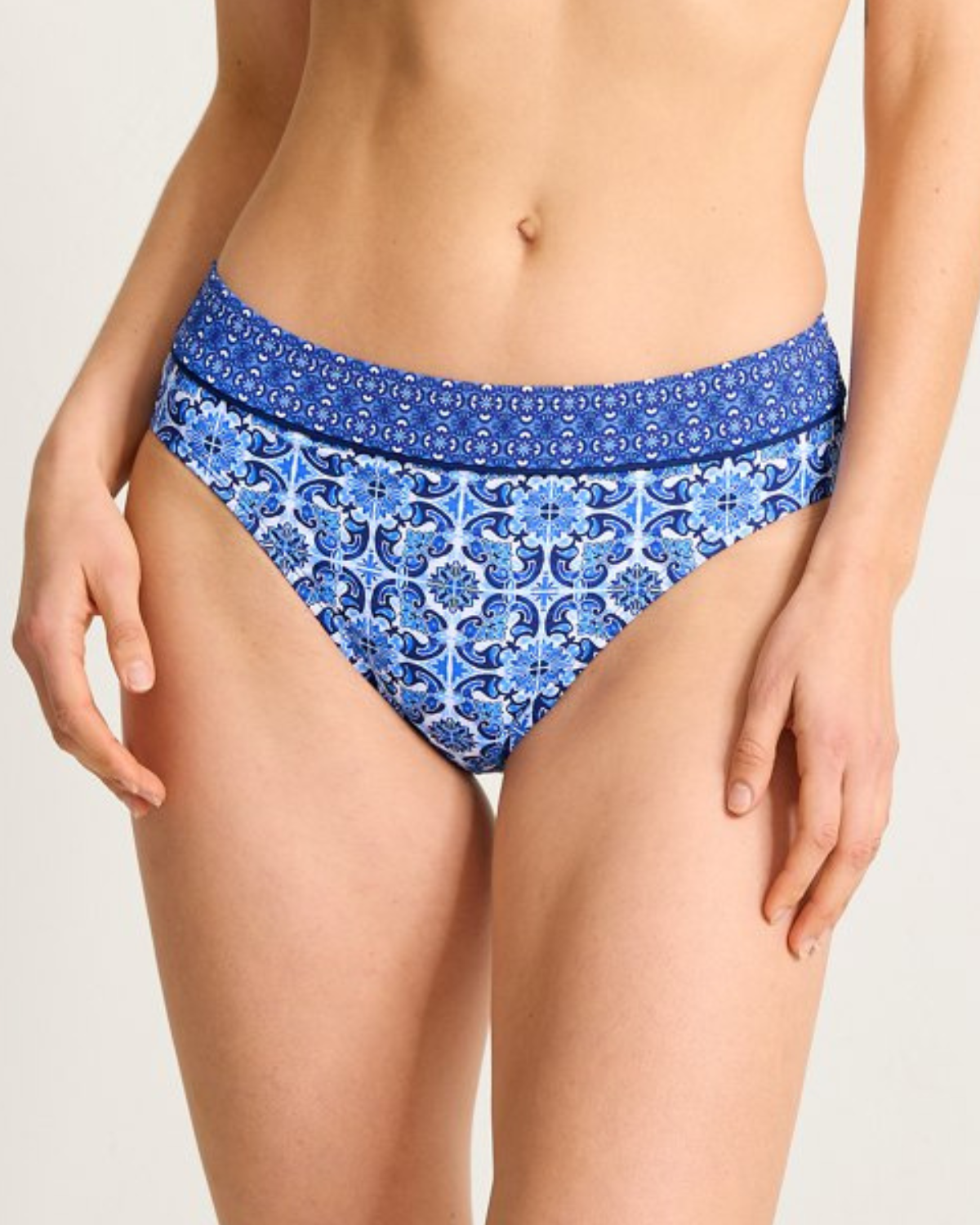 2025 Tommy Bahama Terrazzo Tile High-Waist Bikini Bottom - Ss200498
