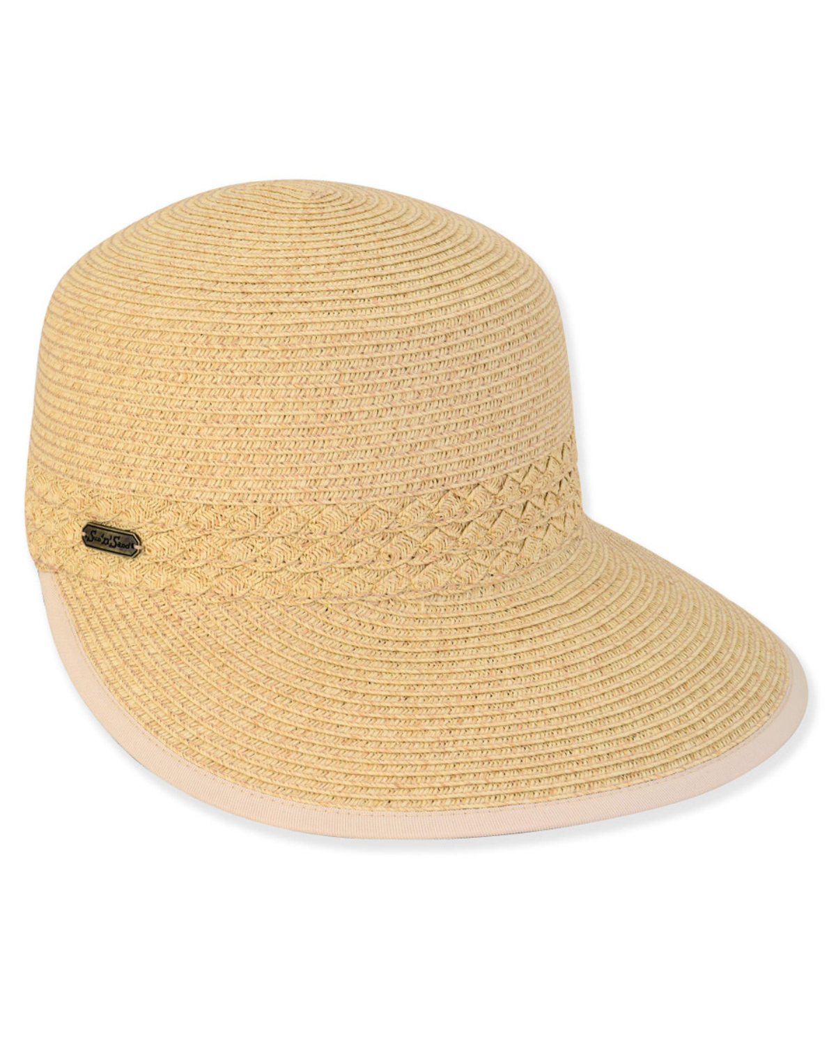 Sun N Sand Molly Women's Paper Braid Cap Hat (More Colors Available) - Hh3179
