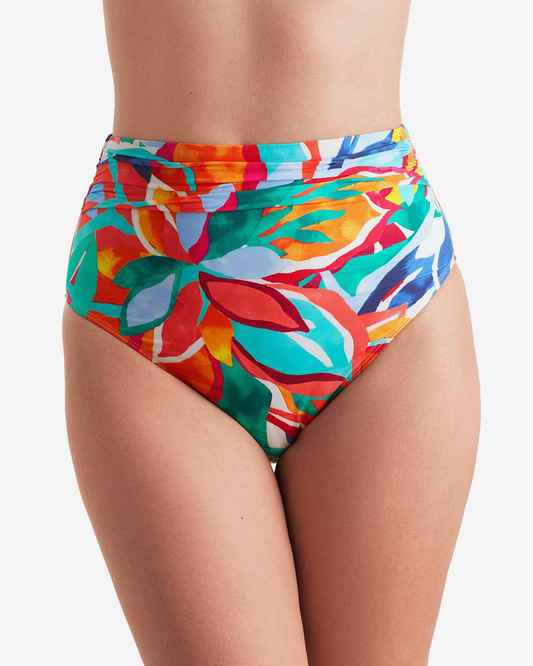 Mimi Flamingo Radiant Floral Morgan High Waist Bottom - 900050128