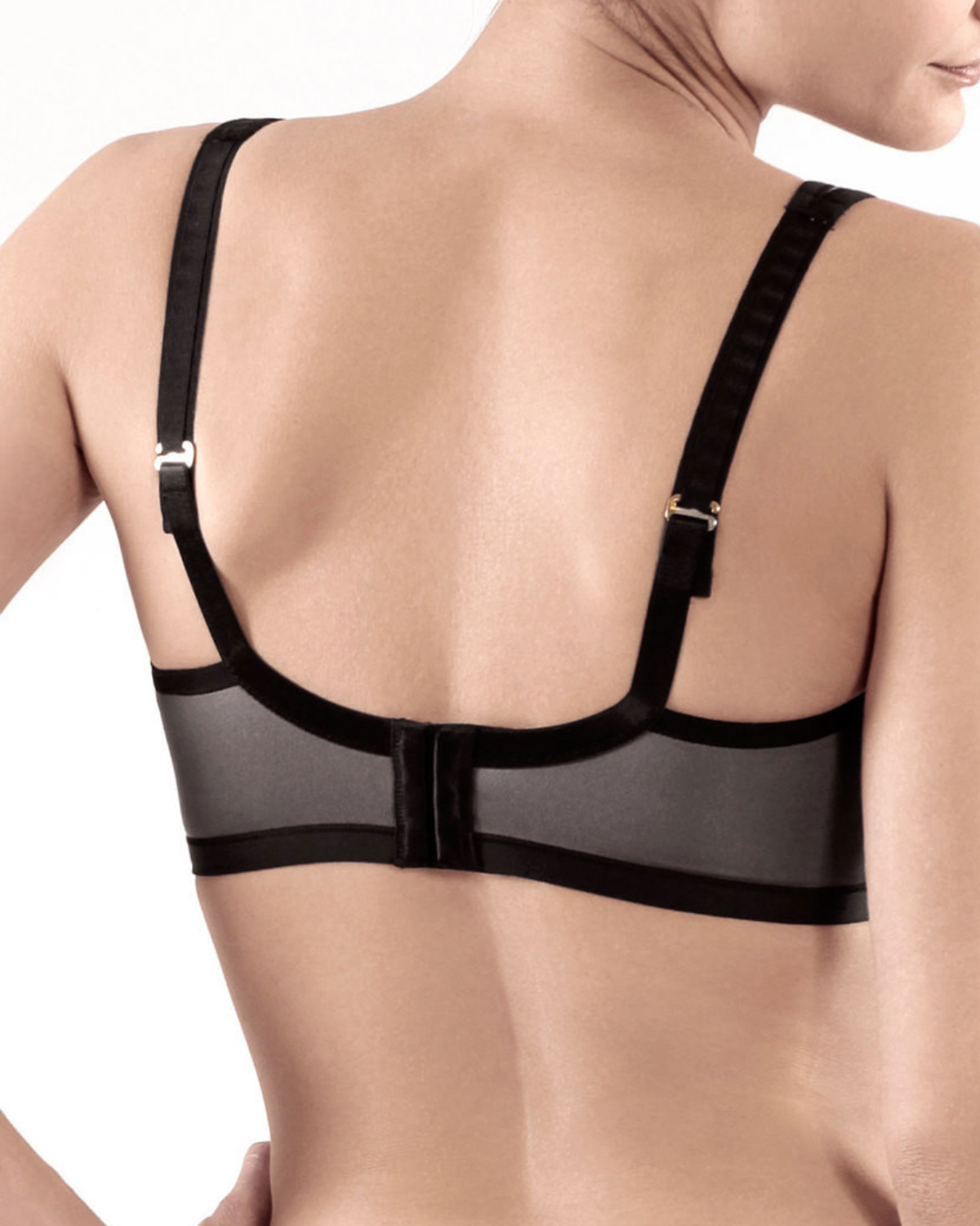 Natori Yogi Contour Convertible Sports Bra (More colors available) - 731050 - Black/ Grey