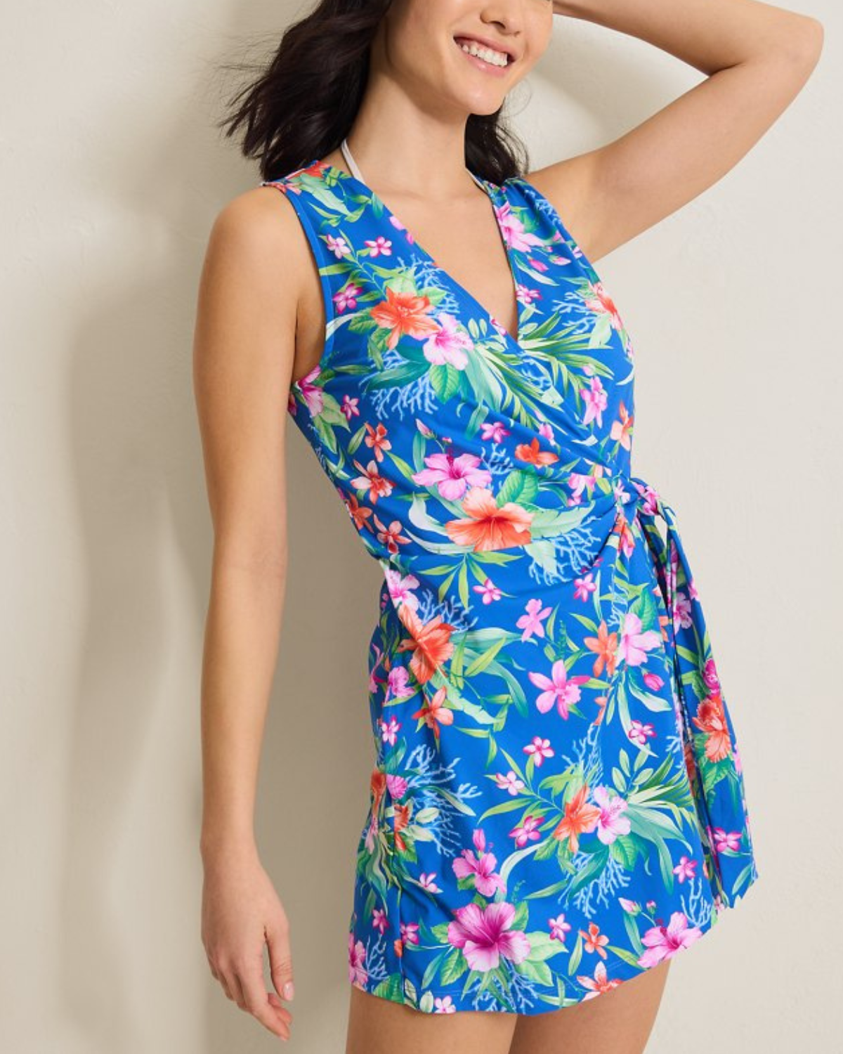 2025 Tommy Bahama Isola Vita Wrap Beach Romper - SS500796