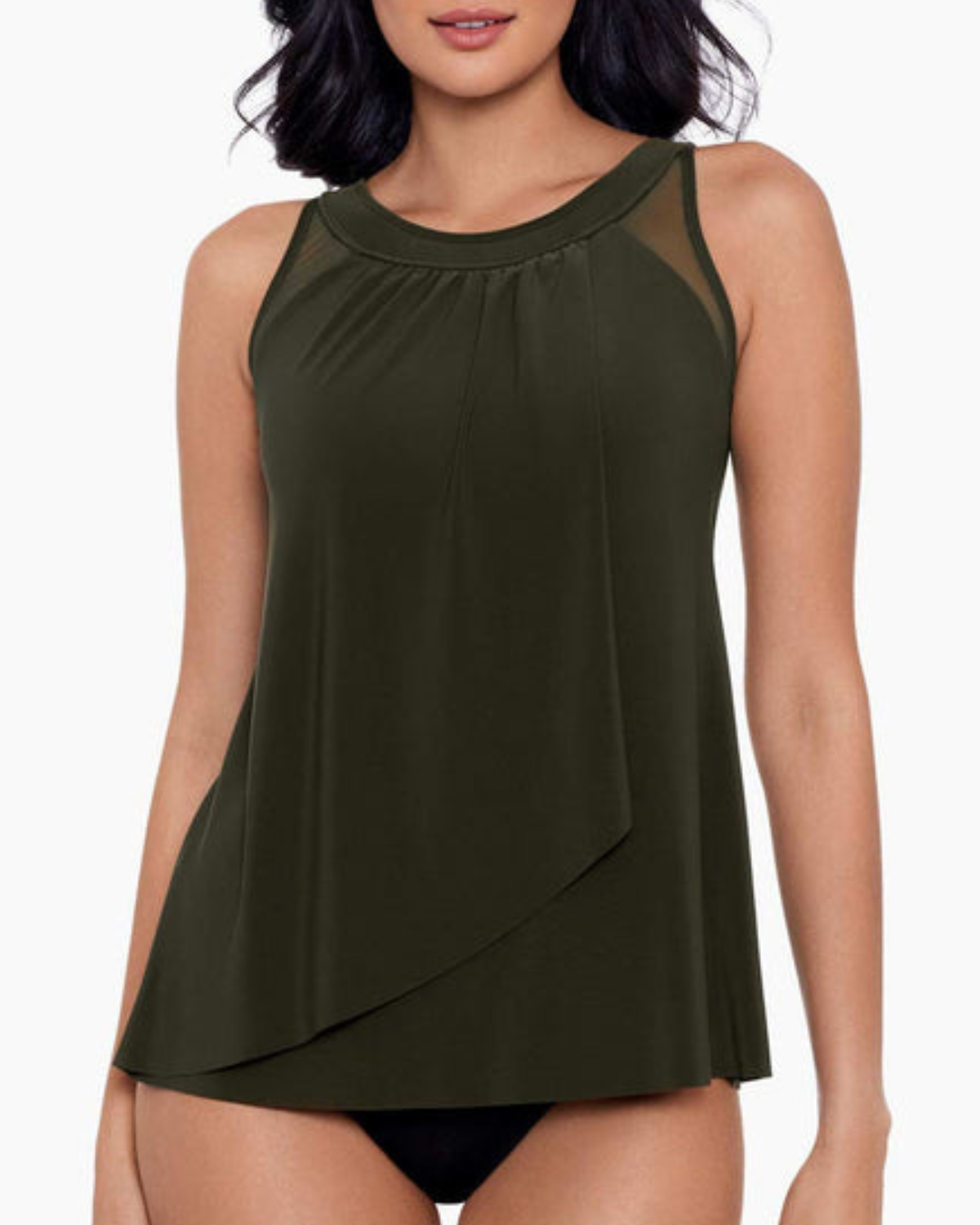 2025 Miraclesuit Illusionist Solid Ursula DD Cup Tankini - 6525527DD