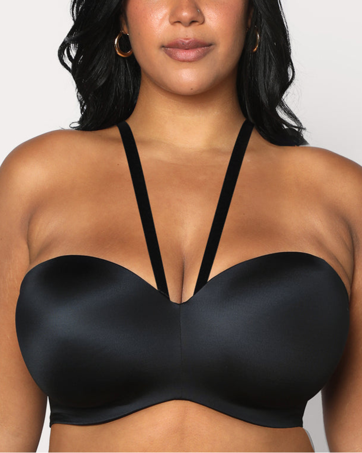 Curvy Couture Smooth Strapless Multi-Way Bra (More colors available) - 1290