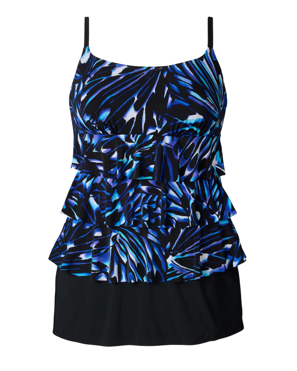 Longitude Wingful Thinking Long Torso Ruffle Faux Skirtini - L260347