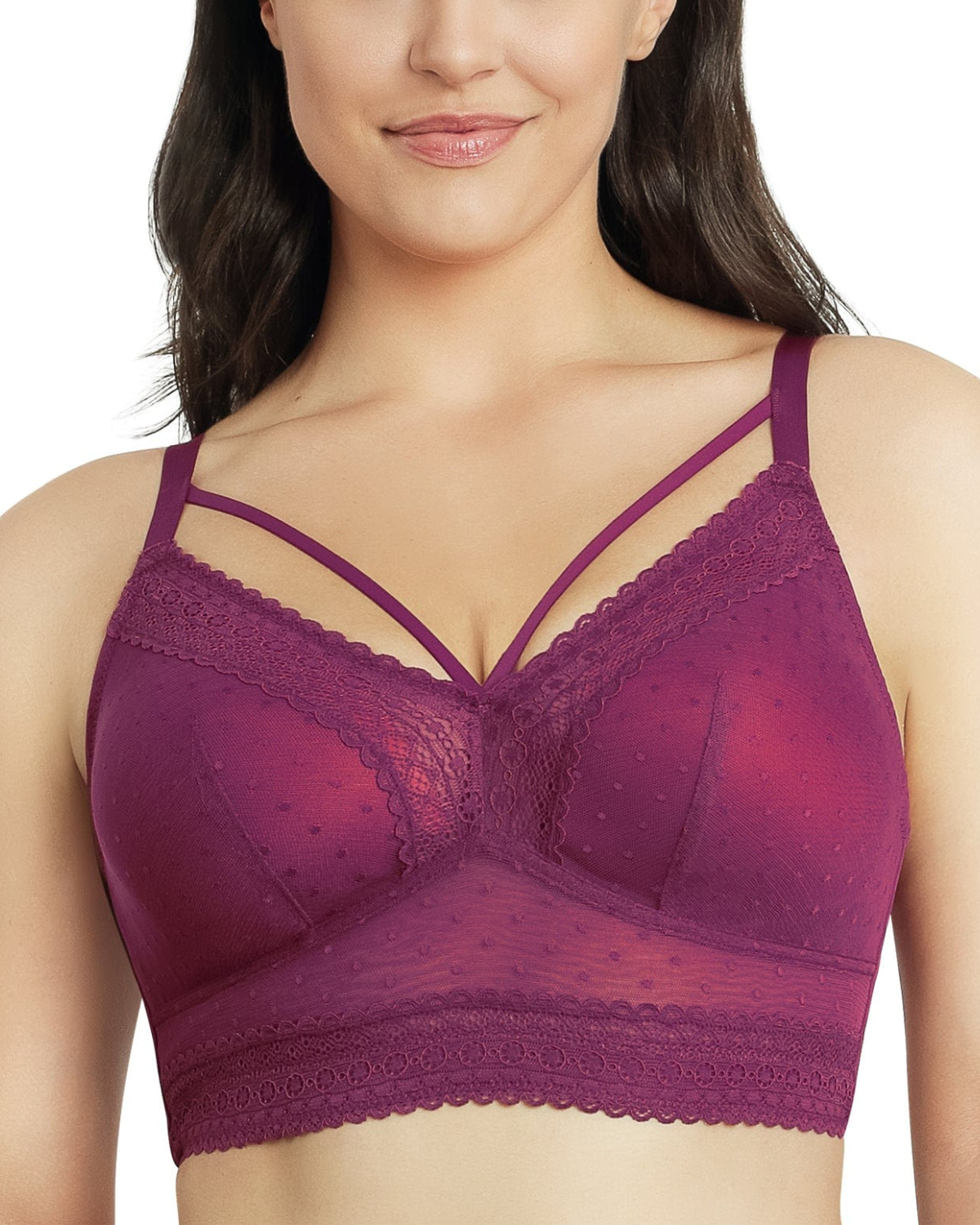 Parfait Mia Dot Wire Free Bralette - P6011