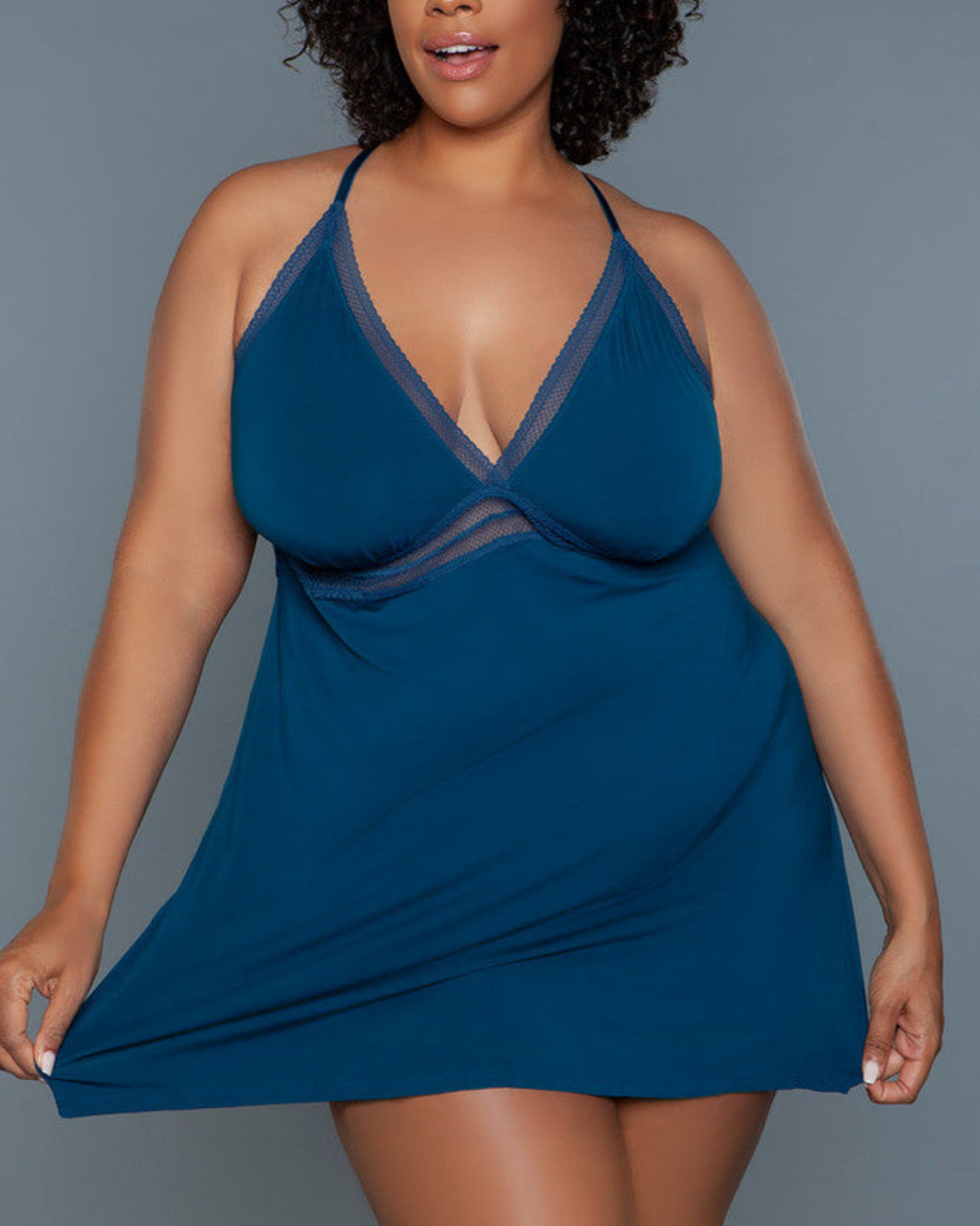 Be Wicked Plus Size Hailee Babydoll - 2250P