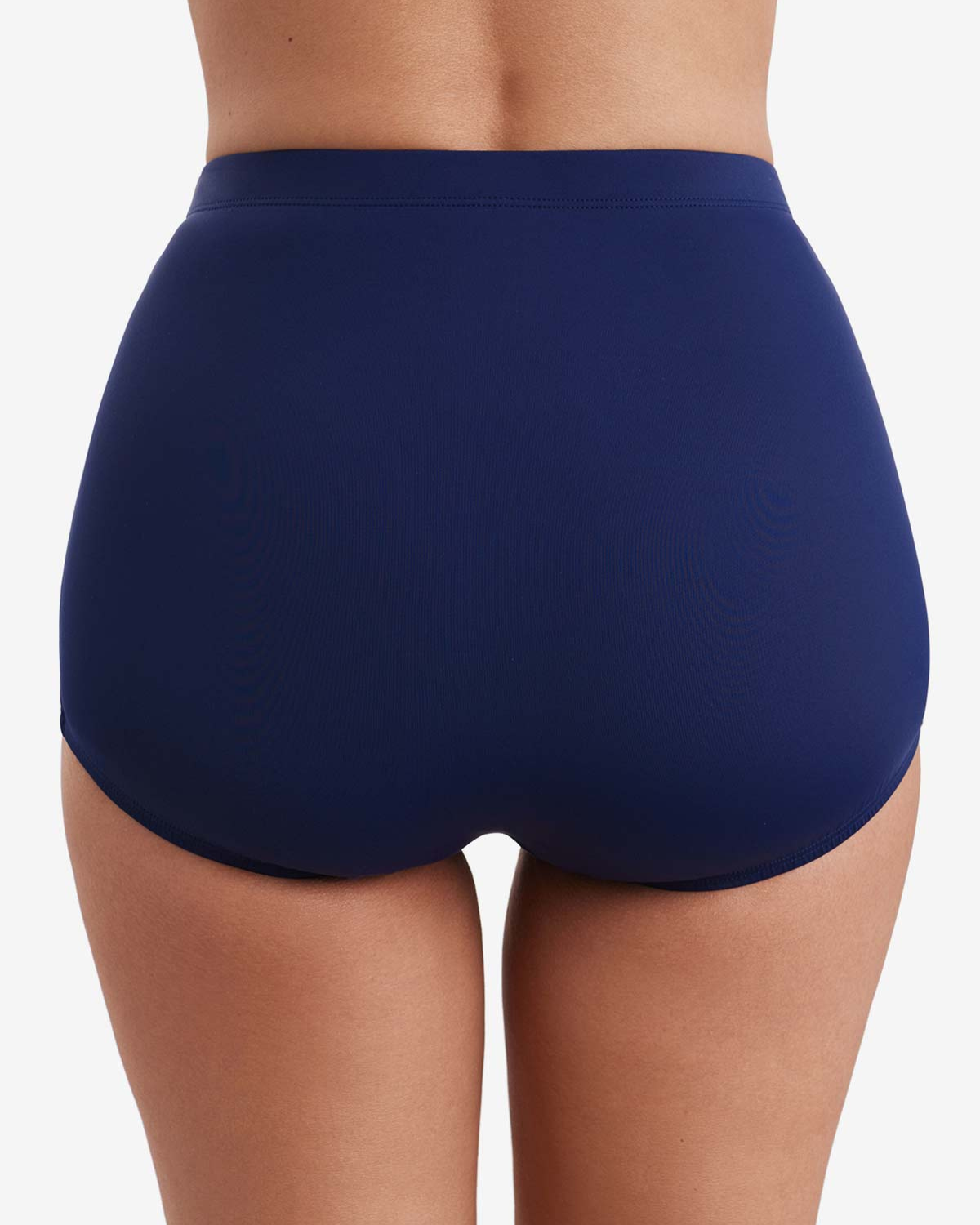 2025 Shape Solver Plus Divine Solid Girl Leg Brief Swim Bottom- 7103848X