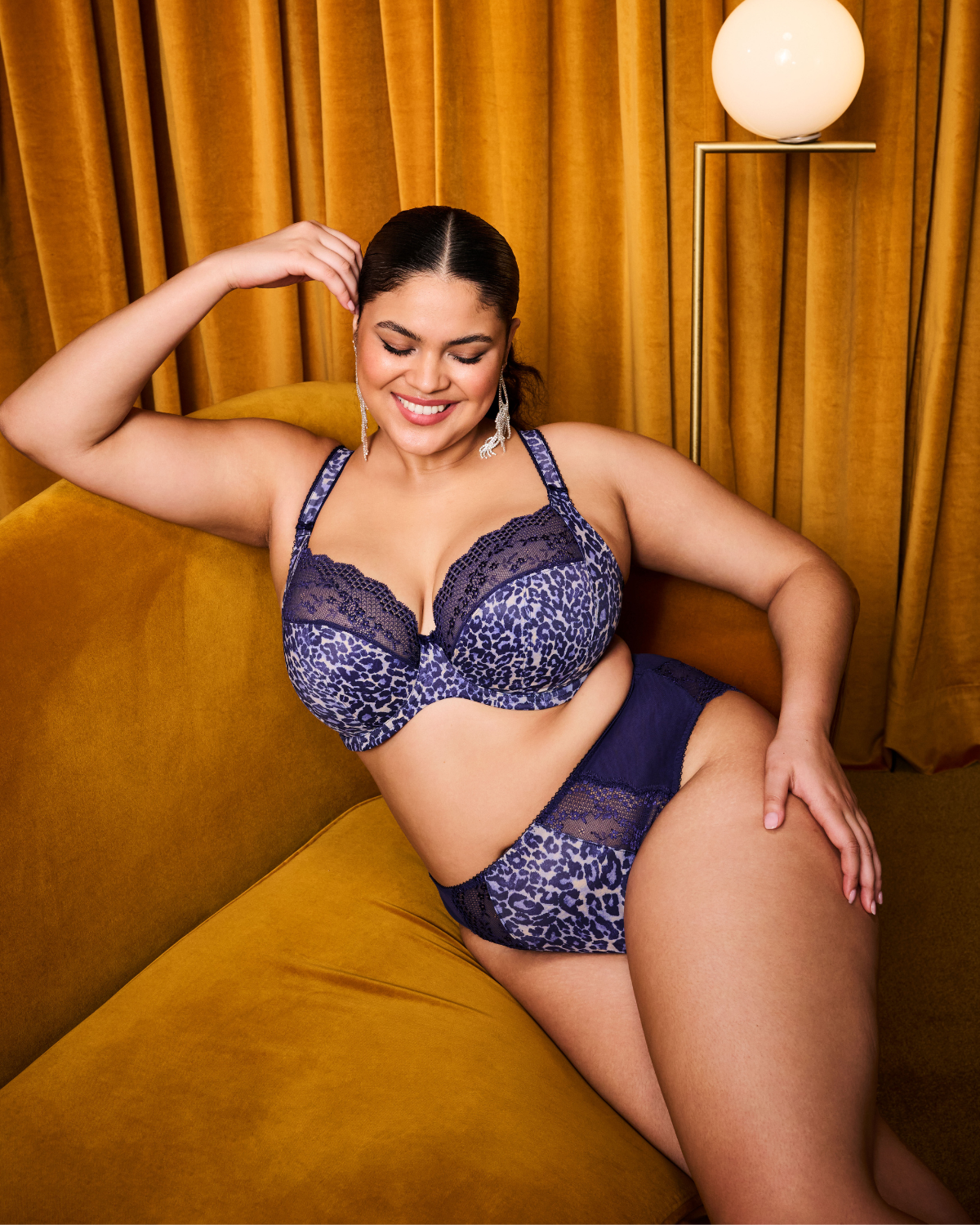 Elomi Lucie Midnight Underwire Bra - El4490 - Midnight