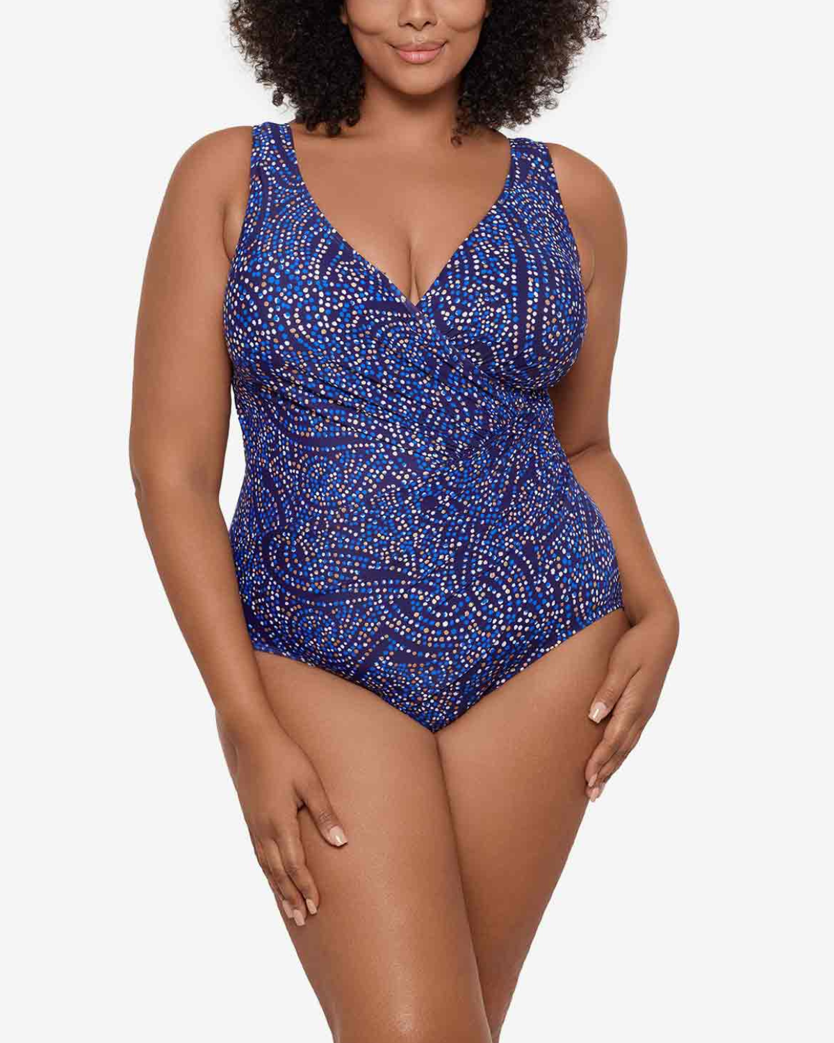 Miraclesuit Women's Plus Spotlight Oceanus One Piece Swimsuit - 65660188W