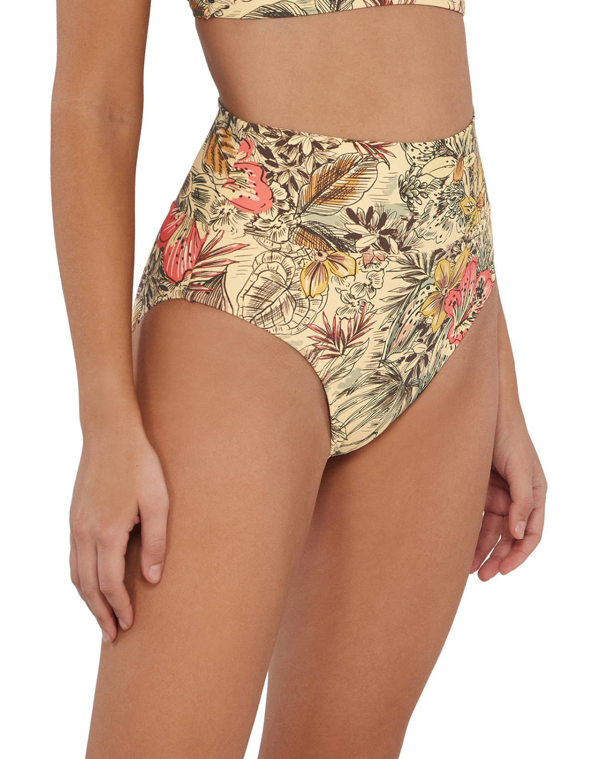 2025 Sunsets Island Spice High Waist Fold Over Bottom - 33B