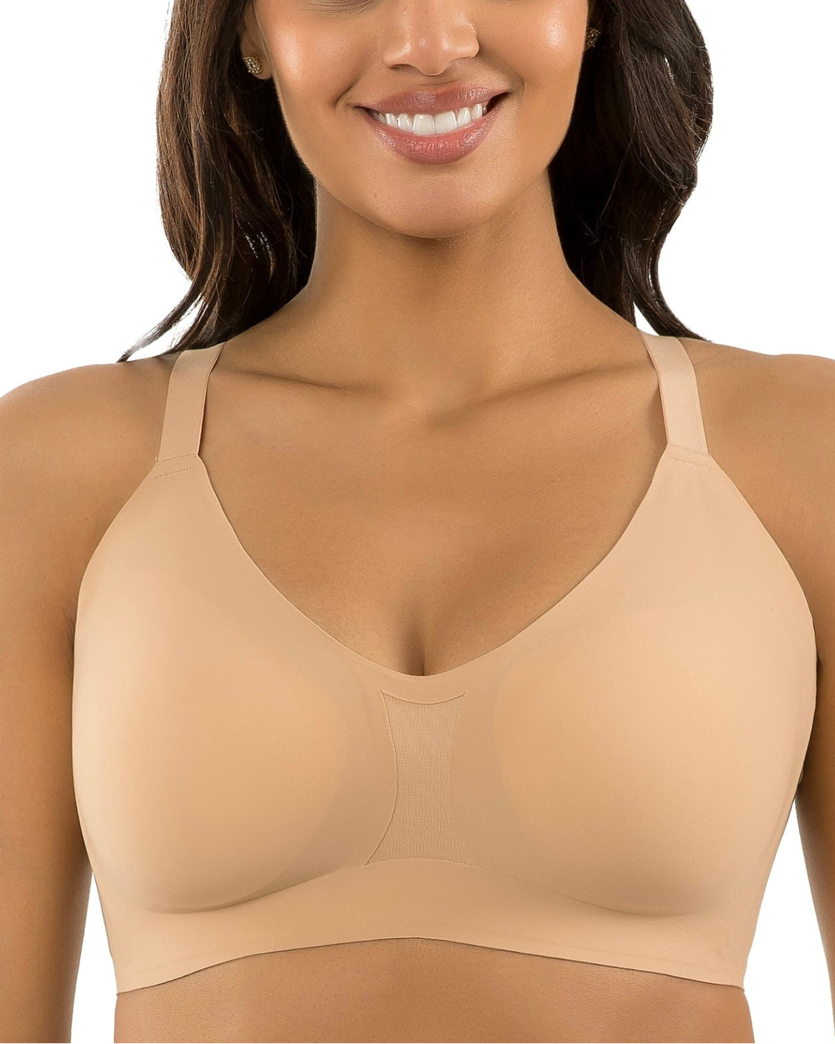 Parfait Simplicity Full Busted Seamless Wirefree Bra - P2400 - Bare