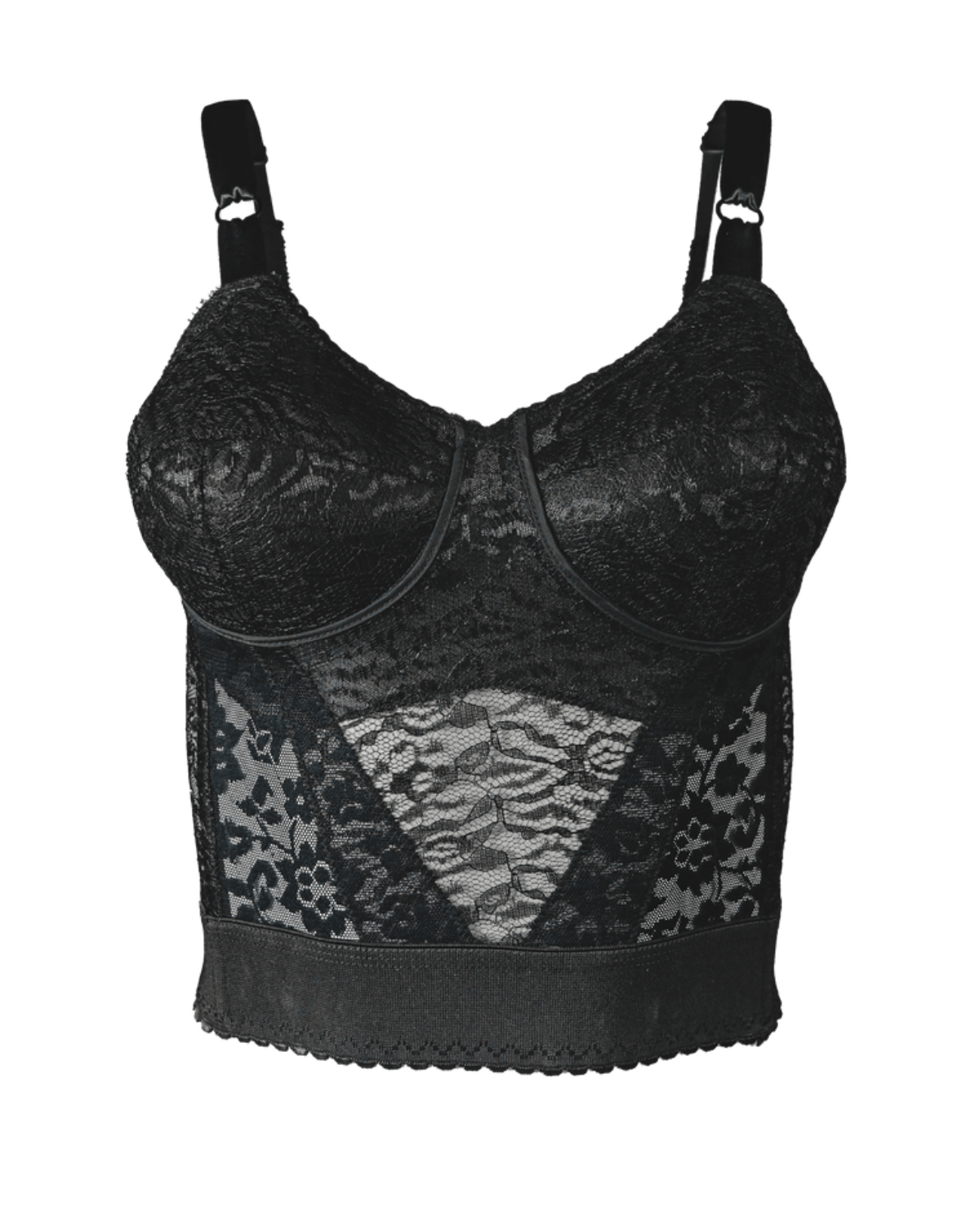 Rago Longline Wireless Bra - 2202 - (Final Sale, Cannot Be Returned or Exchanged)