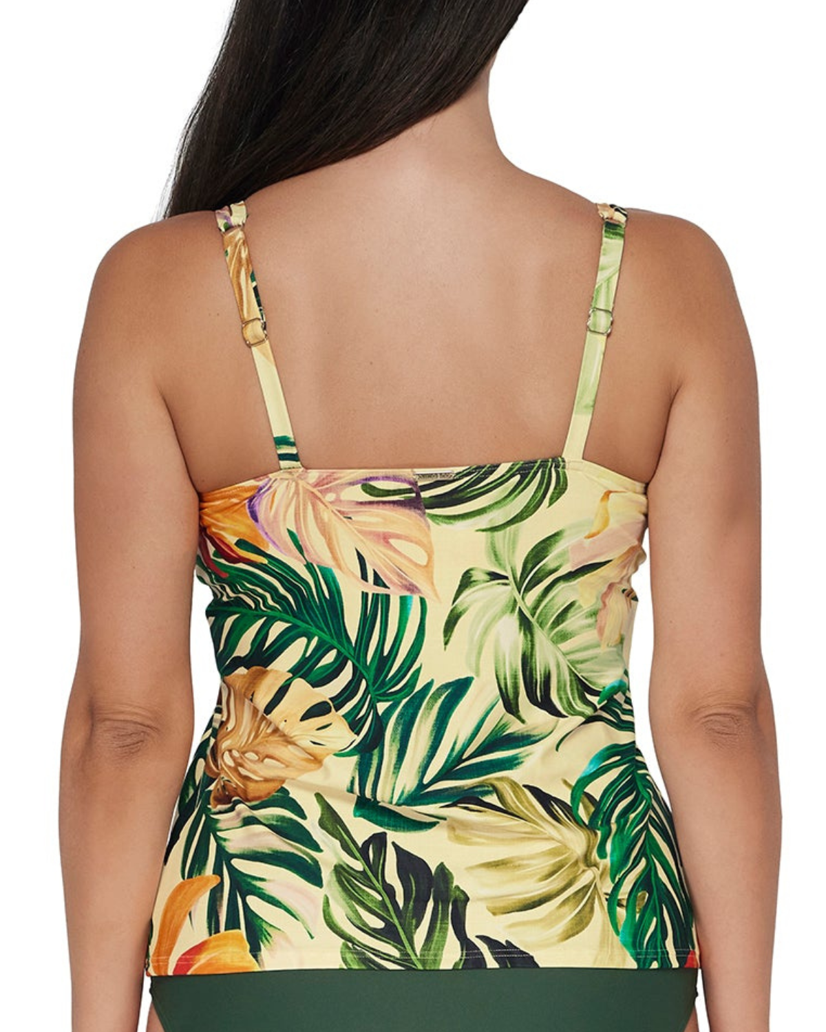 2025 Sunsets Amber Oasis Taylor (D+) Underwire Tankini Top ♻ - 75