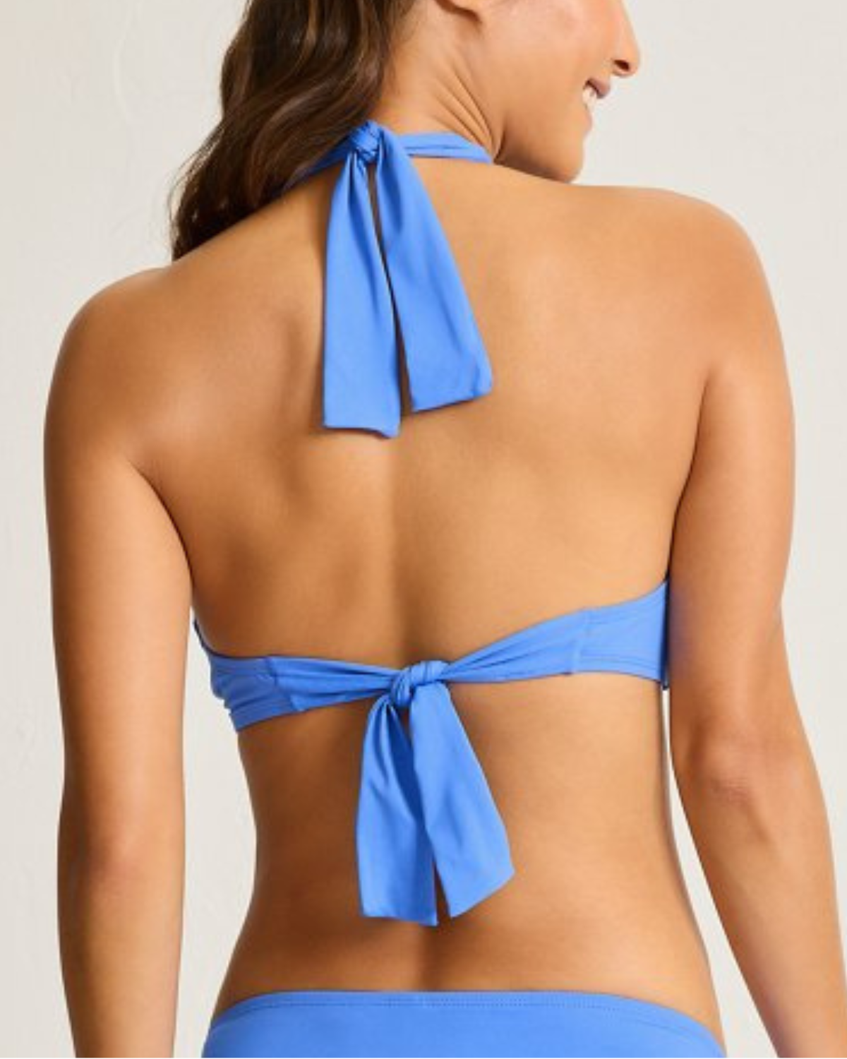 2025 Tommy Bahama Pearl Halter Cutout Bikini Top - Ss100526