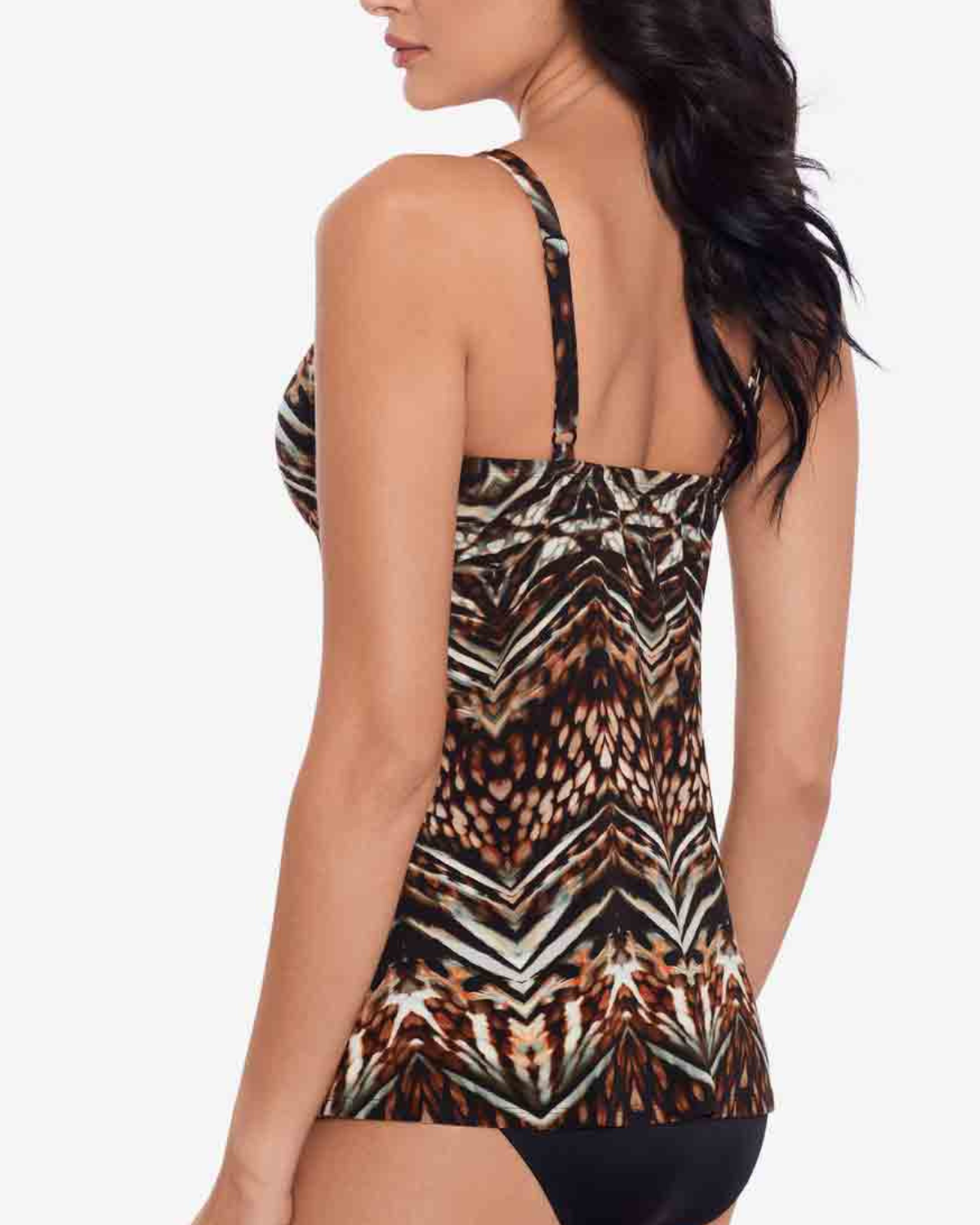 2025 Miraclesuit Tribal Tigress Gala Tankini Top - 6552281