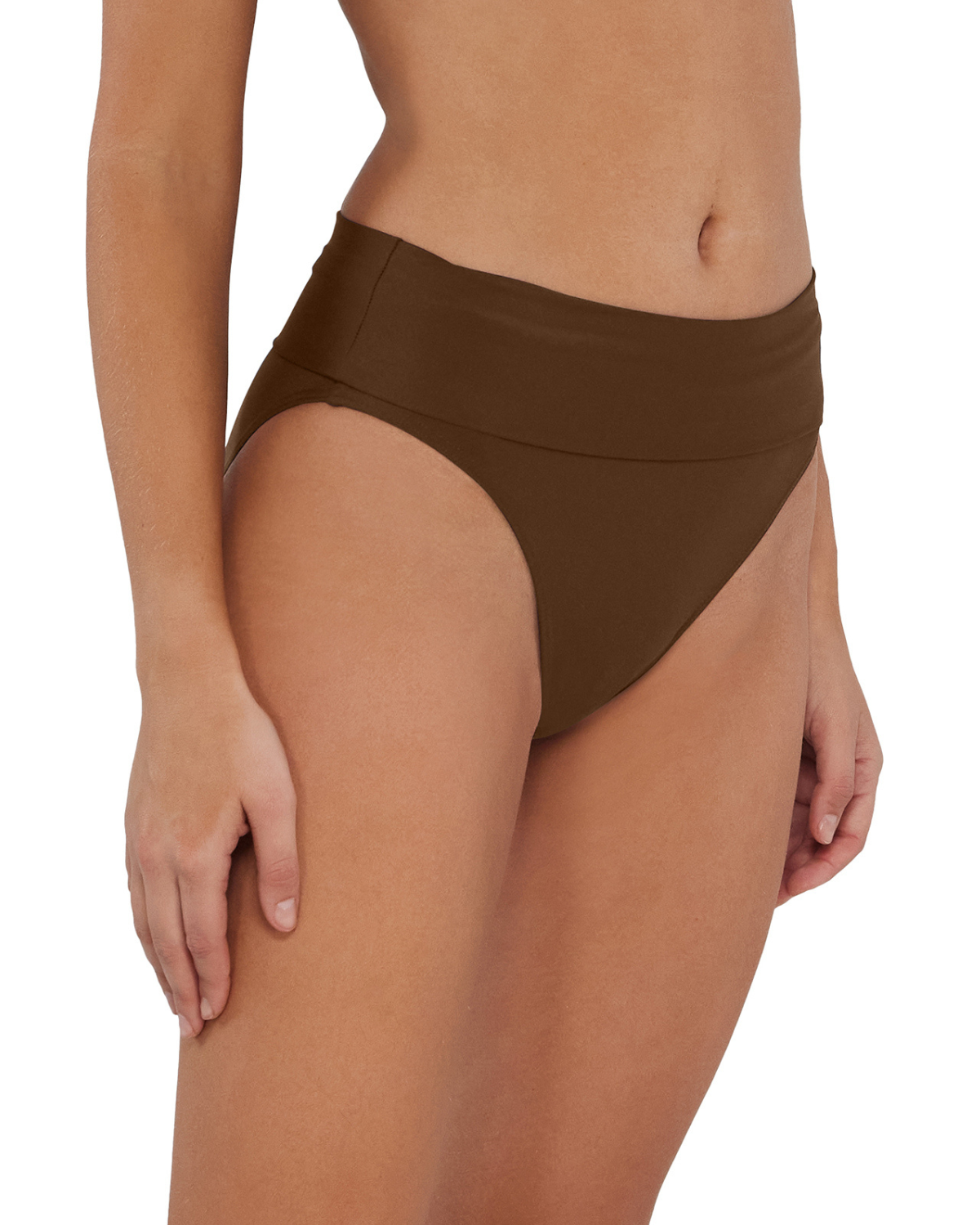 2025 Sunsets Solids Hannah High Waist Fold Over Bottom (More Colors Available)- 33Bs