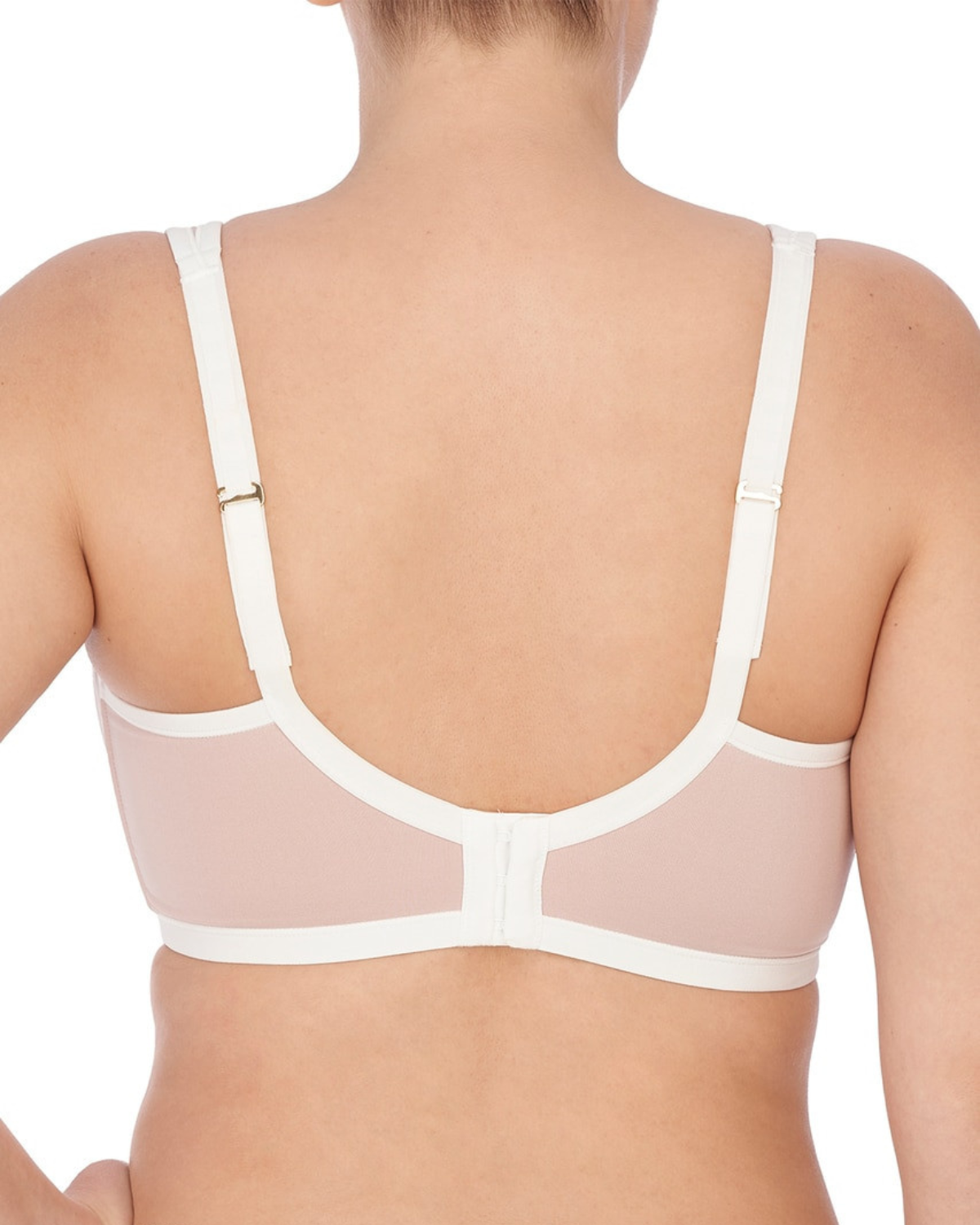 Natori Yogi Contour Convertible Sports Bra (More colors available) - 731050 - Light Mocha / Ivory
