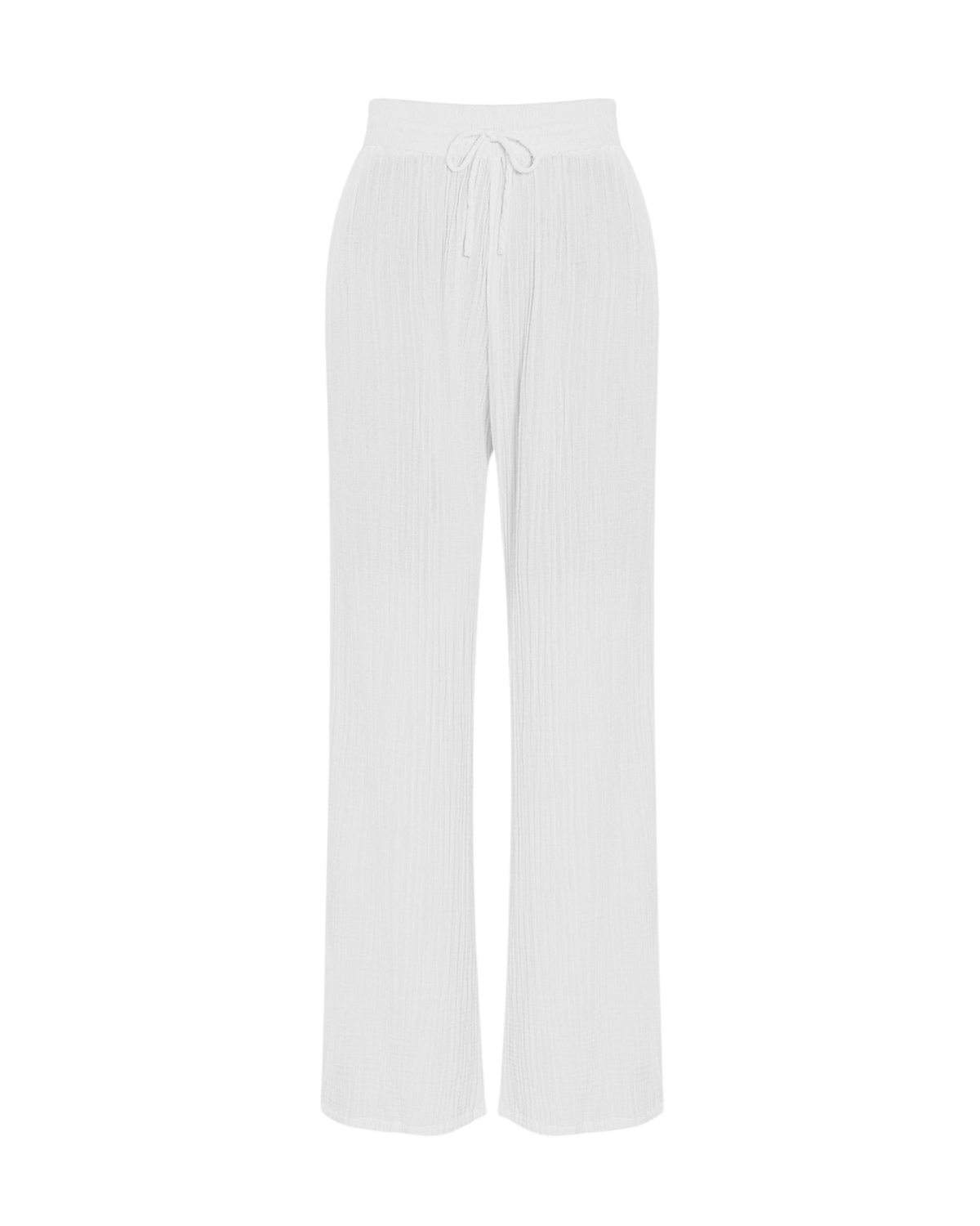 2025 Mimi Flamingo White Bliss Gauze Vista Cover Up Pant - 900051135