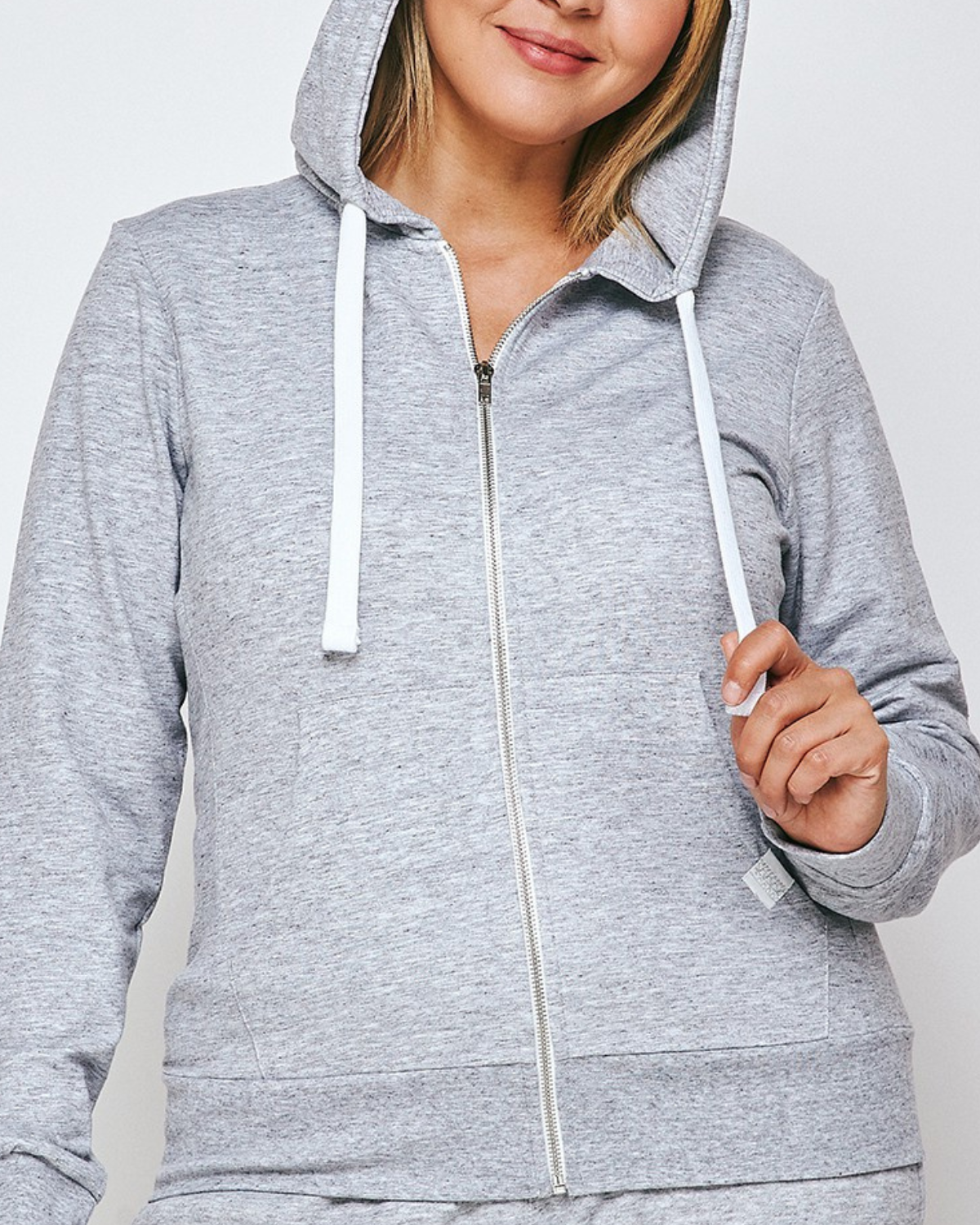 Reflex Plus Size Classic Hoodie Jacket - J415b