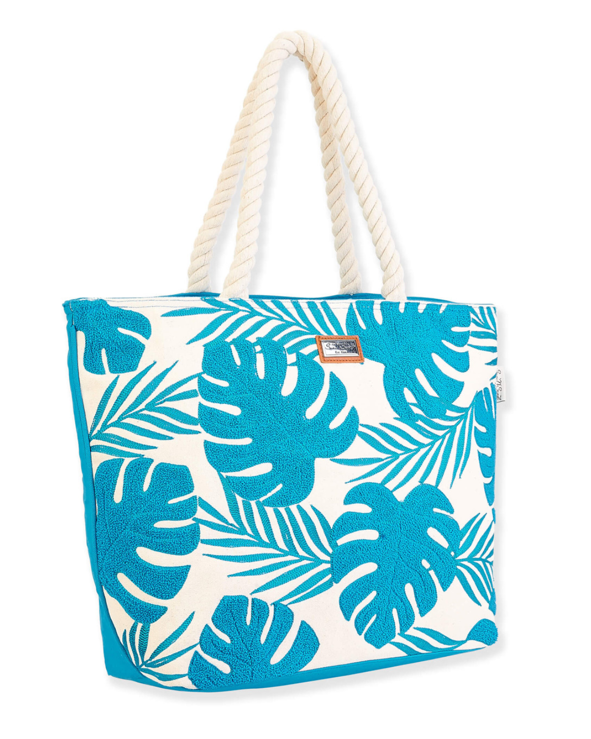 Sun N Sand Palm Leaf Beach Shoulder Tote (More colors available) - SNS6170