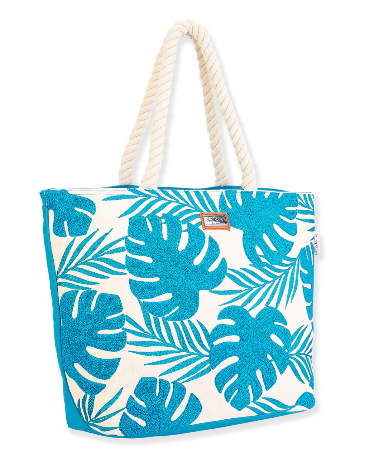 Sun N Sand Palm Leaf Beach Casuals Shoulder Tote (More colors available) - SNS6170