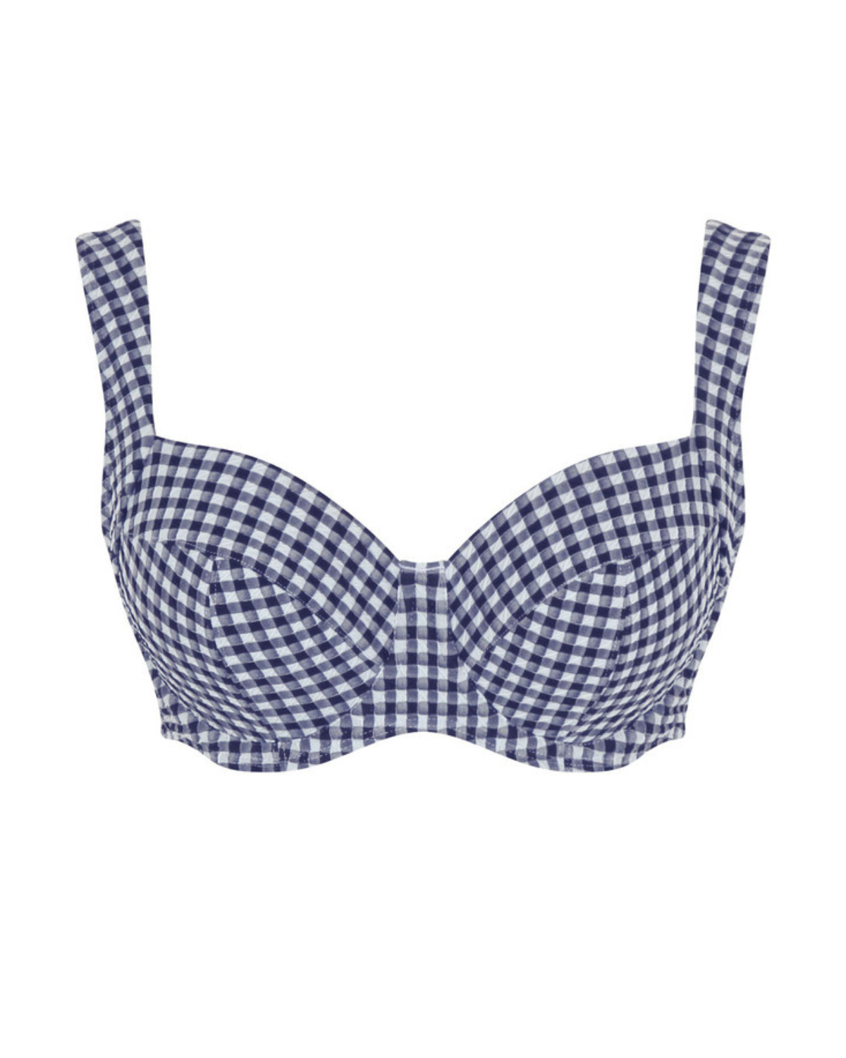 2025 Panache Swimwear Gingham Olivia Full Cup Bikini Top - Sw1722