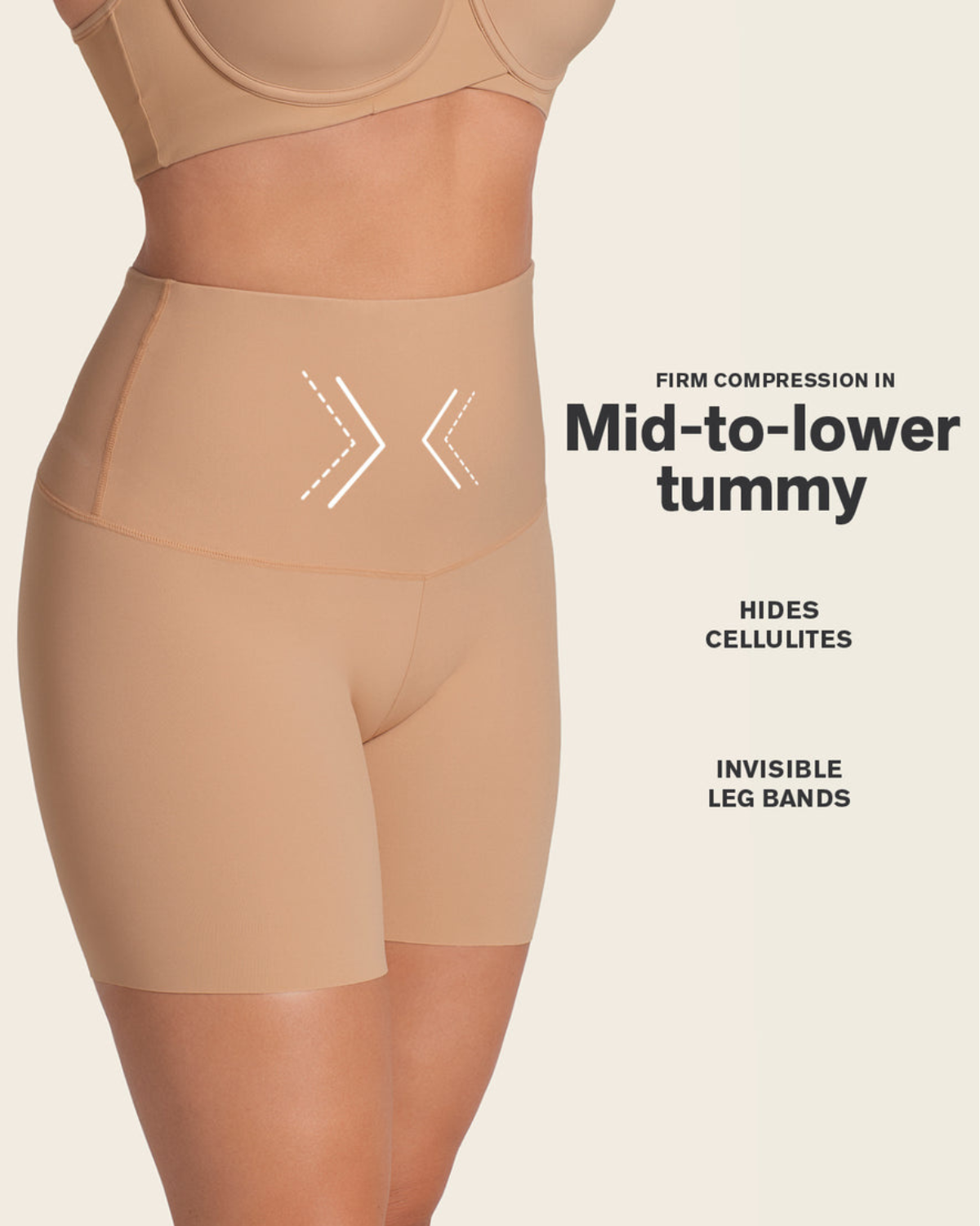 Leonisa Firm High-Waisted Shaper Slip Short - 012925