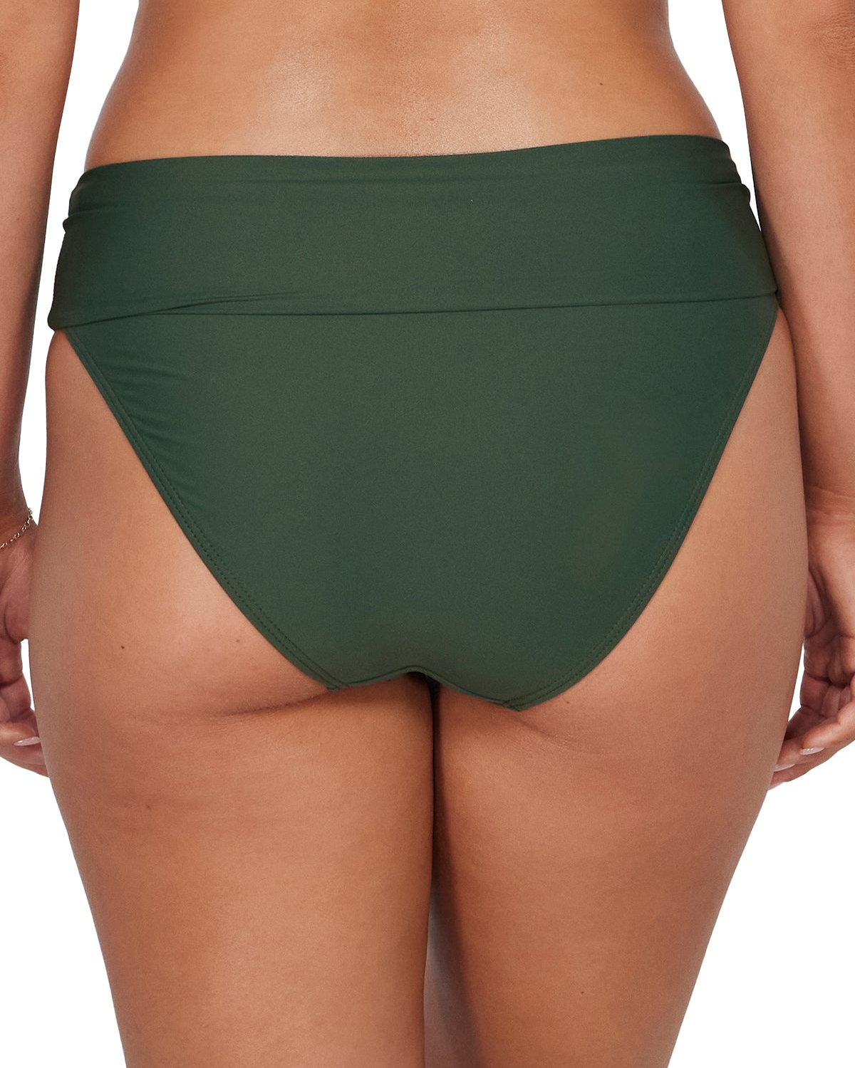 2025 Sunsets Solids Hannah High Waist Fold Over Bottom (More Colors Available)- 33Bs