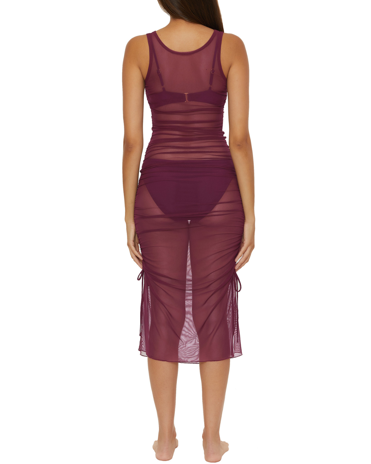 2025 Becca by Rebecca Virtue Muse Mesh Pull On Adjustable Dress (More colors available) - 7360571