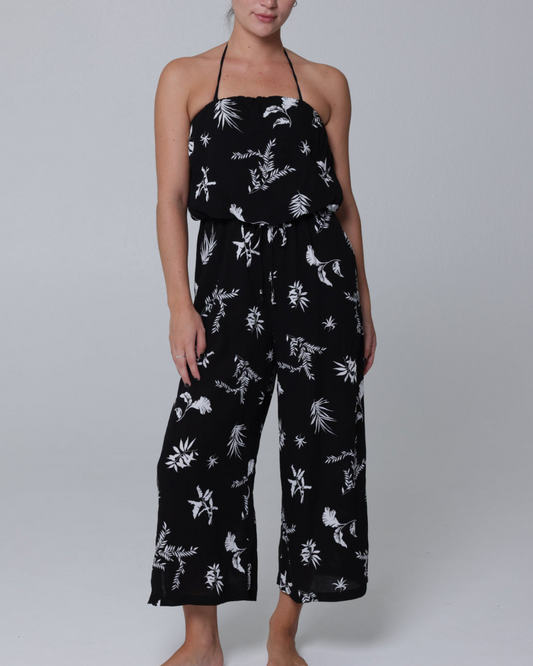 2025 J Valdi Leaf Bandeau Jumpsuit (More Colors Available) - J21615