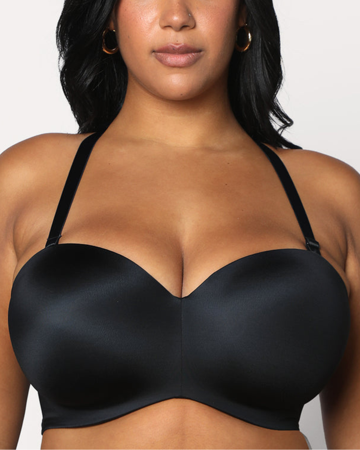 Curvy Couture Smooth Strapless Multi-Way Bra (More colors available) - 1290